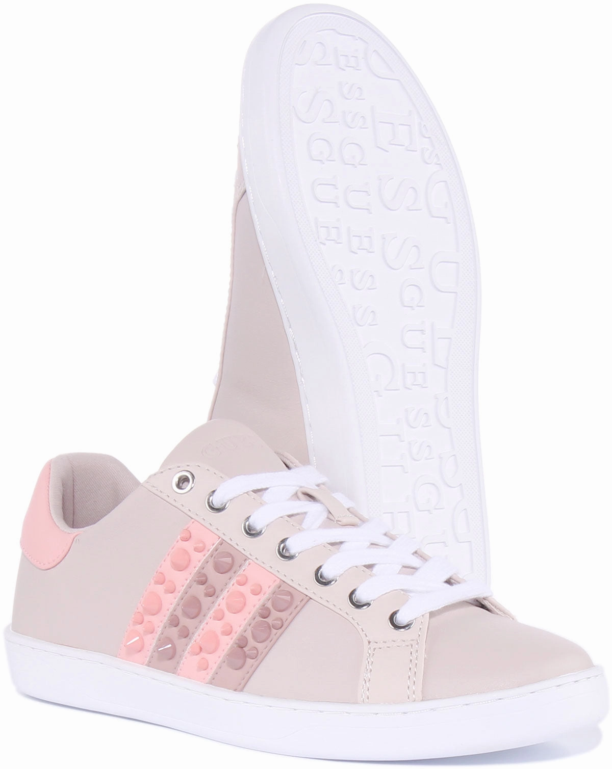 Guess Jacobb Studd In Nude For Women Back Cushion