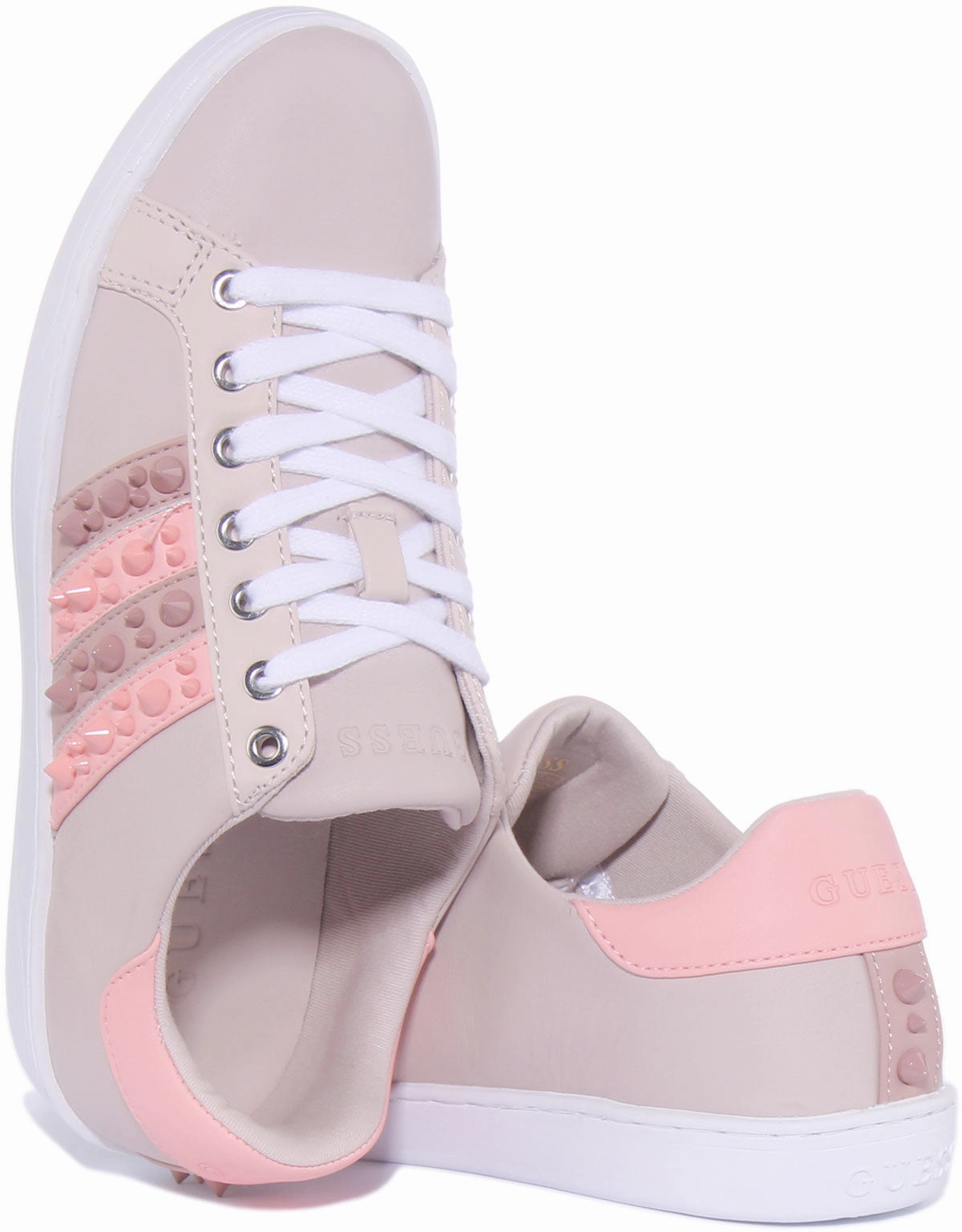 Guess Jacobb Studd In Nude For Women Back Cushion