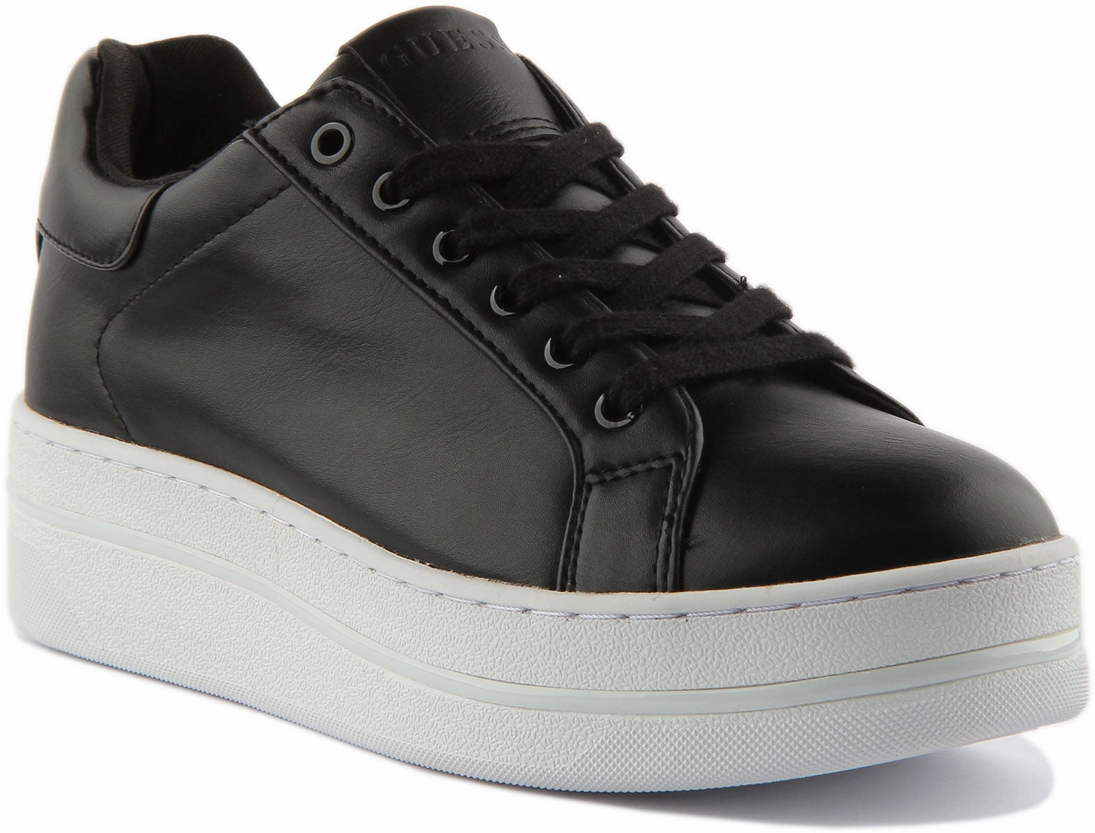 Guess Nelsa Platform In Black For Women Modern Fit