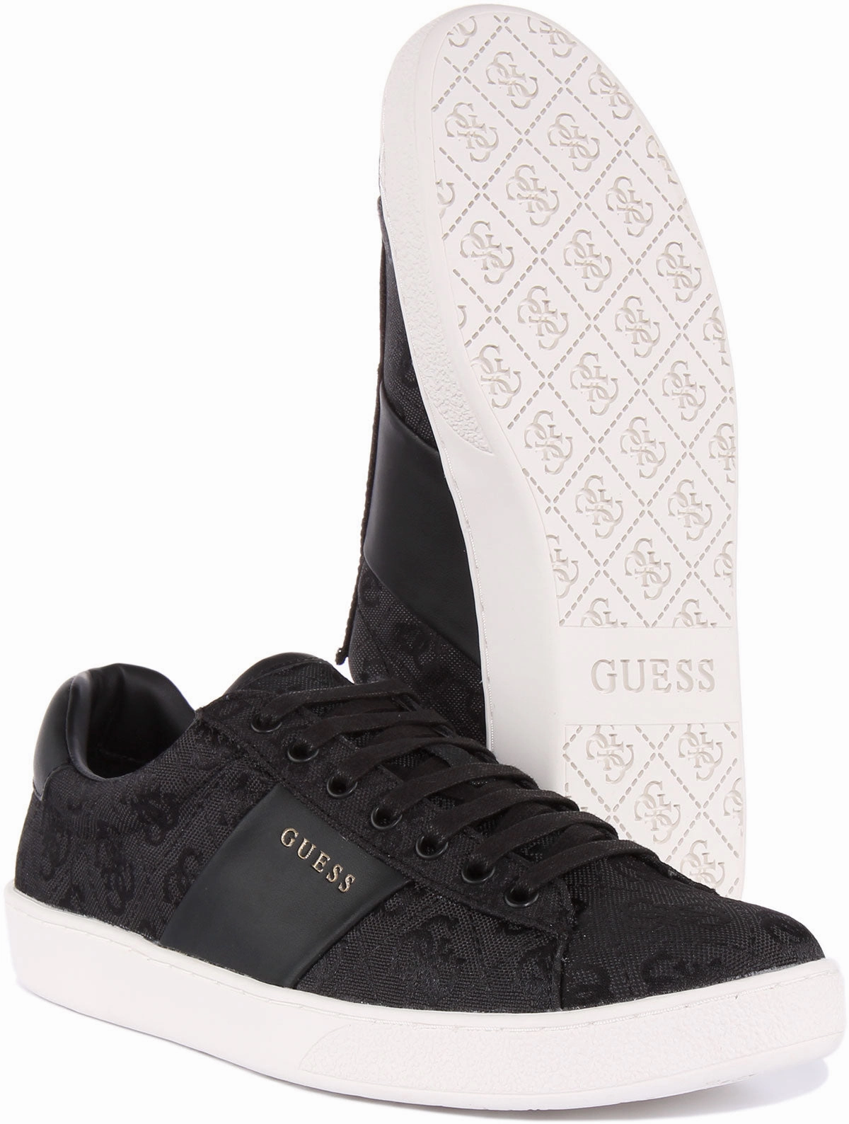 Guess Nola 4G In Black White For Men Rebound Effect