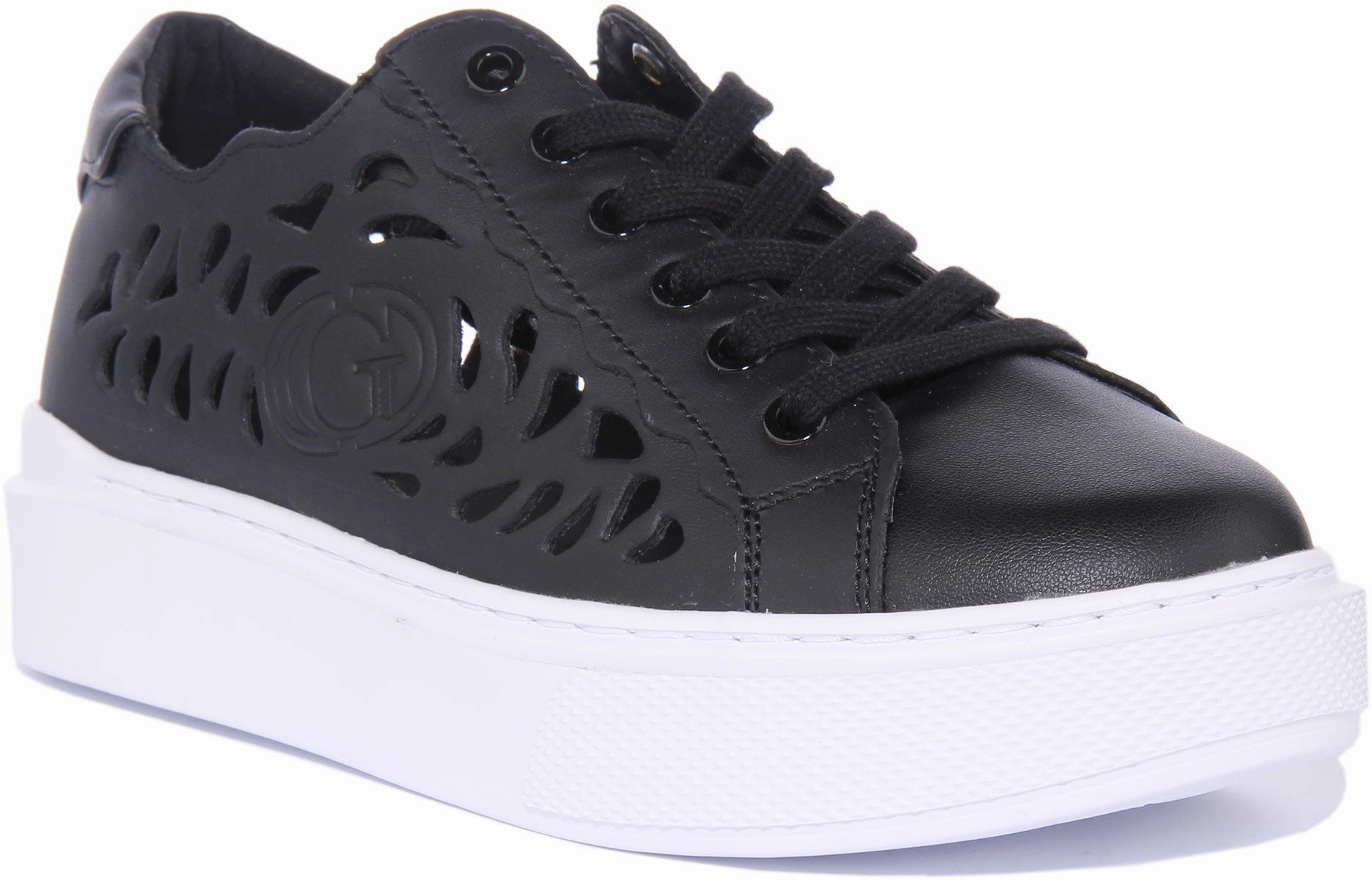 Toe Freedom Guess Pepzio Lasercut In Black For Women