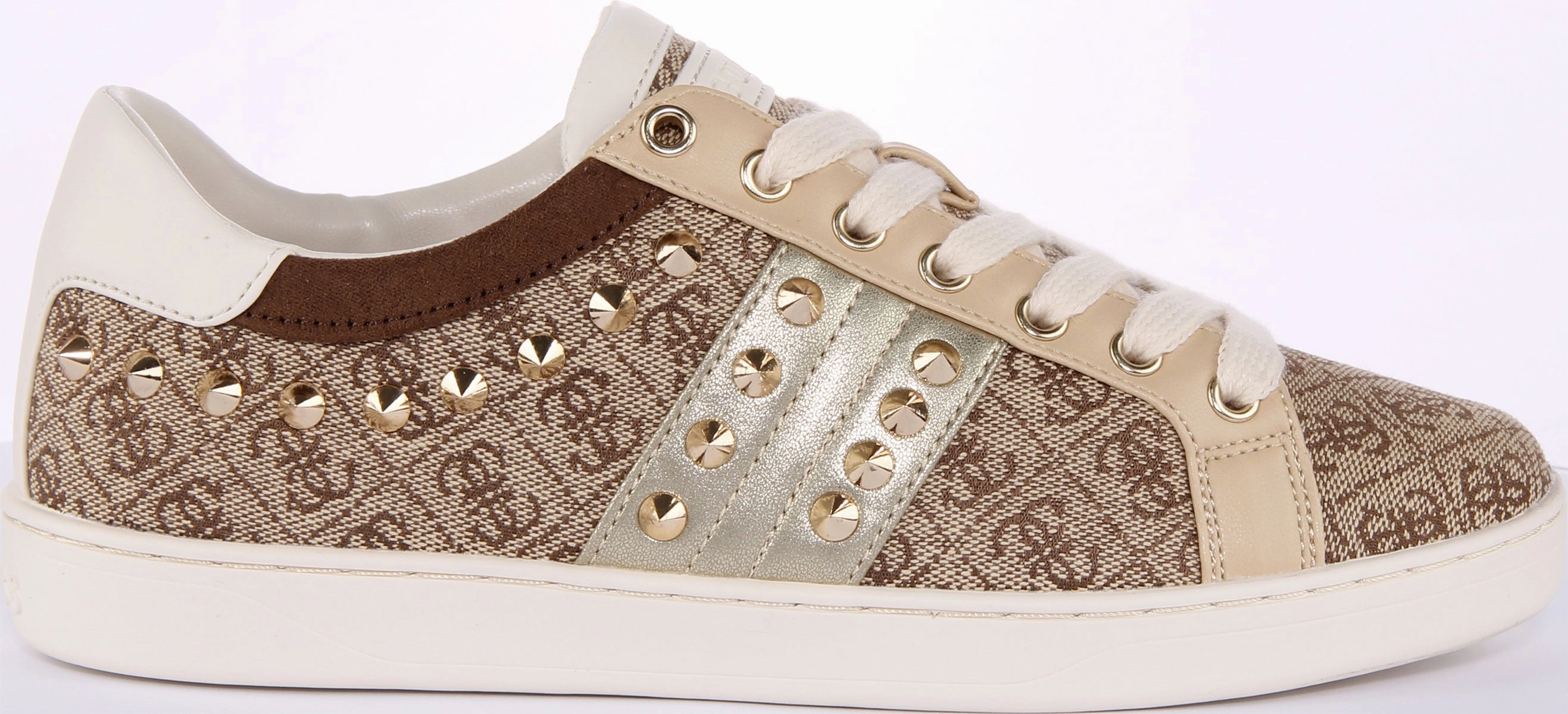 Guess Raelin 4G In Beige For Women Enhanced Mobility