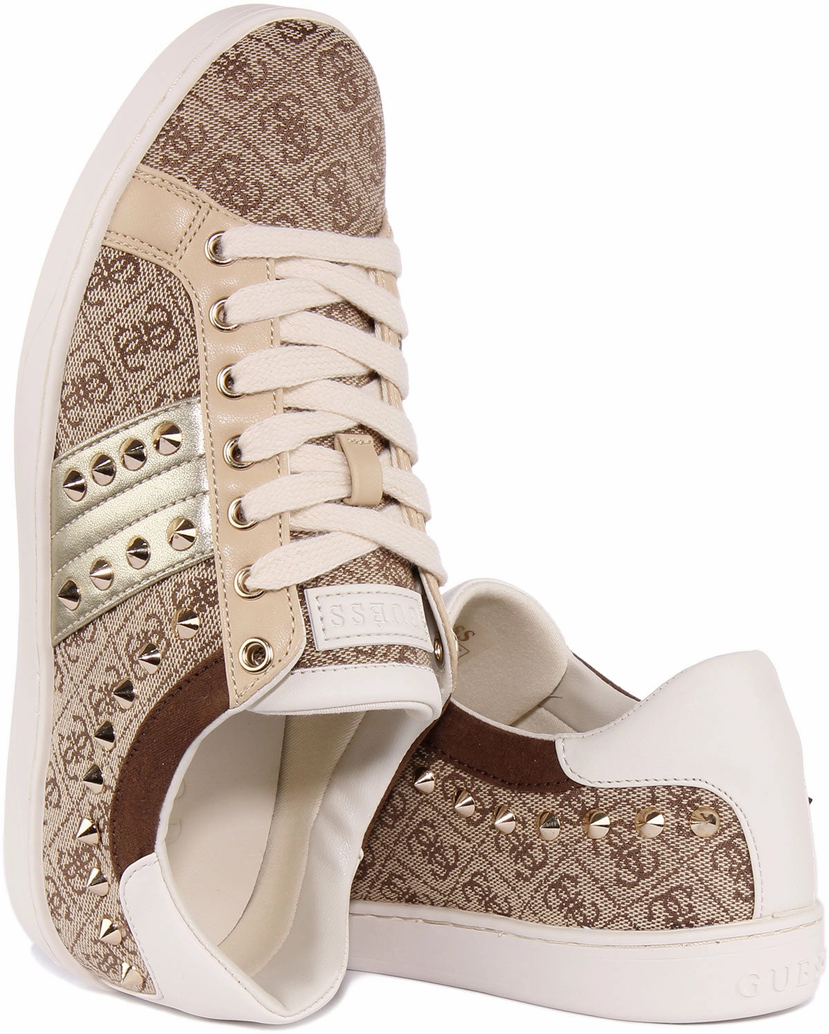 Guess Raelin 4G In Beige For Women Enhanced Mobility