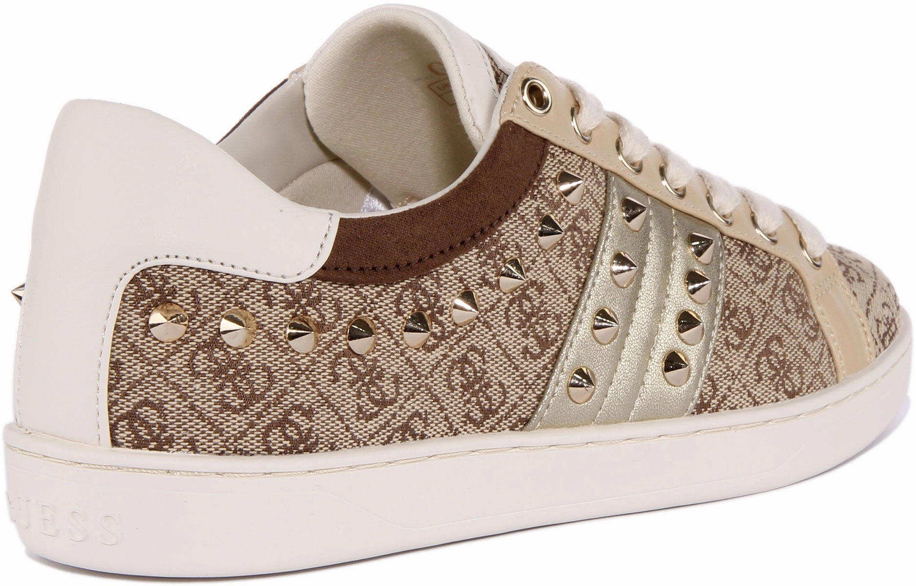 Guess Raelin 4G In Beige For Women Enhanced Mobility