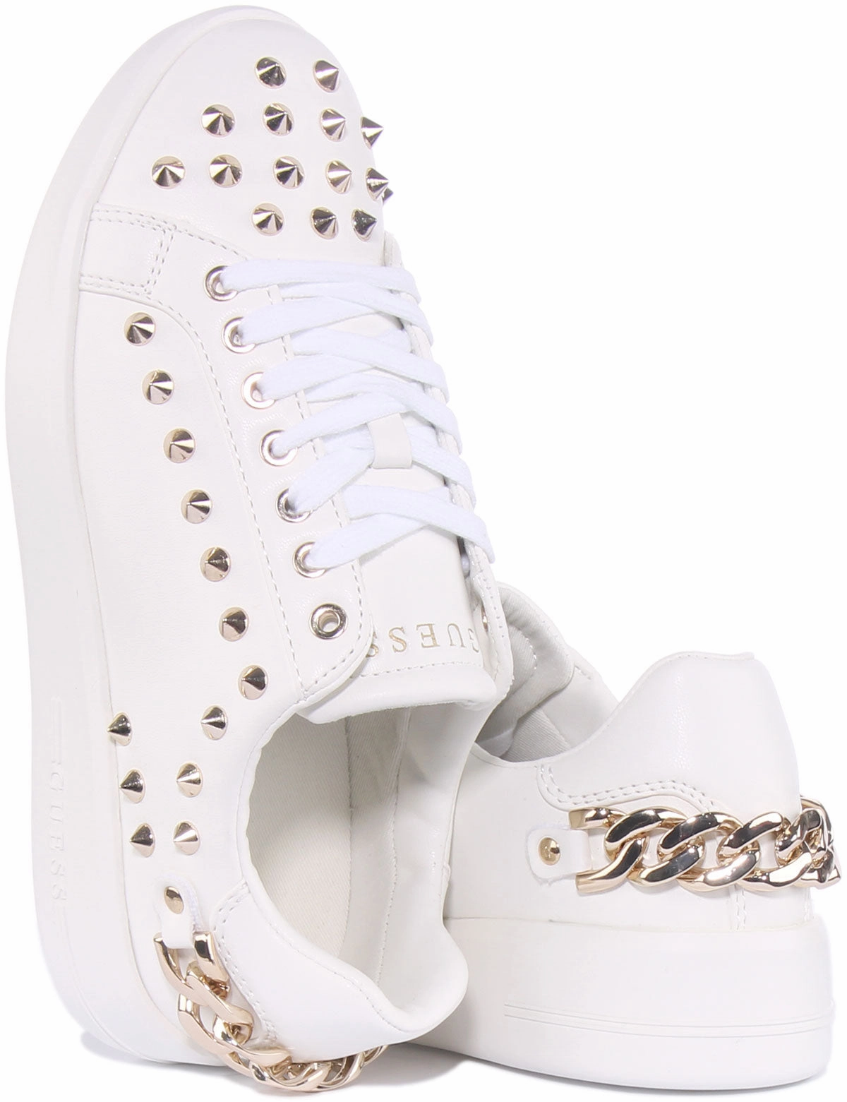 Guess Rennatta Studd In Cream For Women Classic