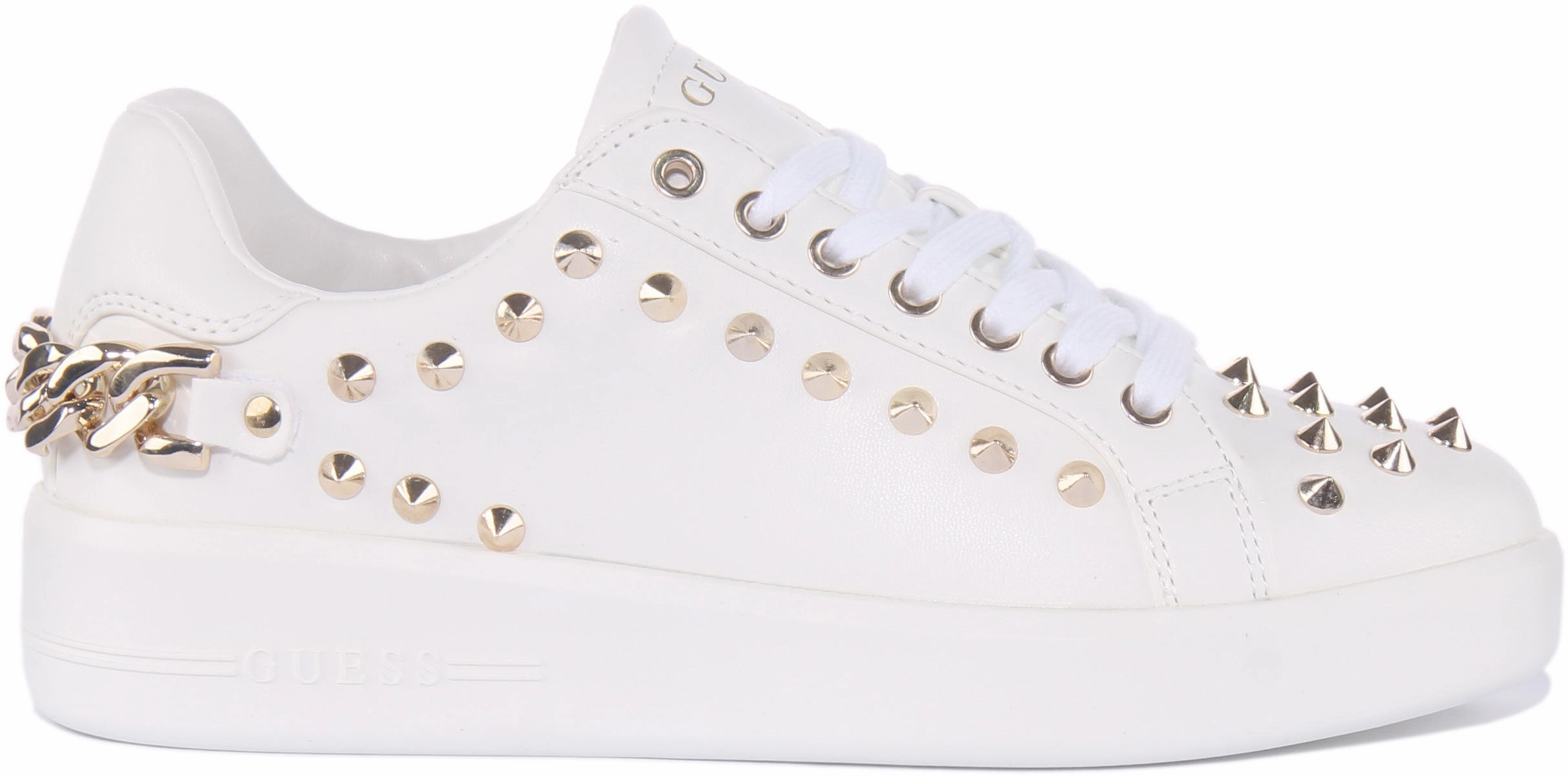 Guess Rennatta Studd In Cream For Women Classic