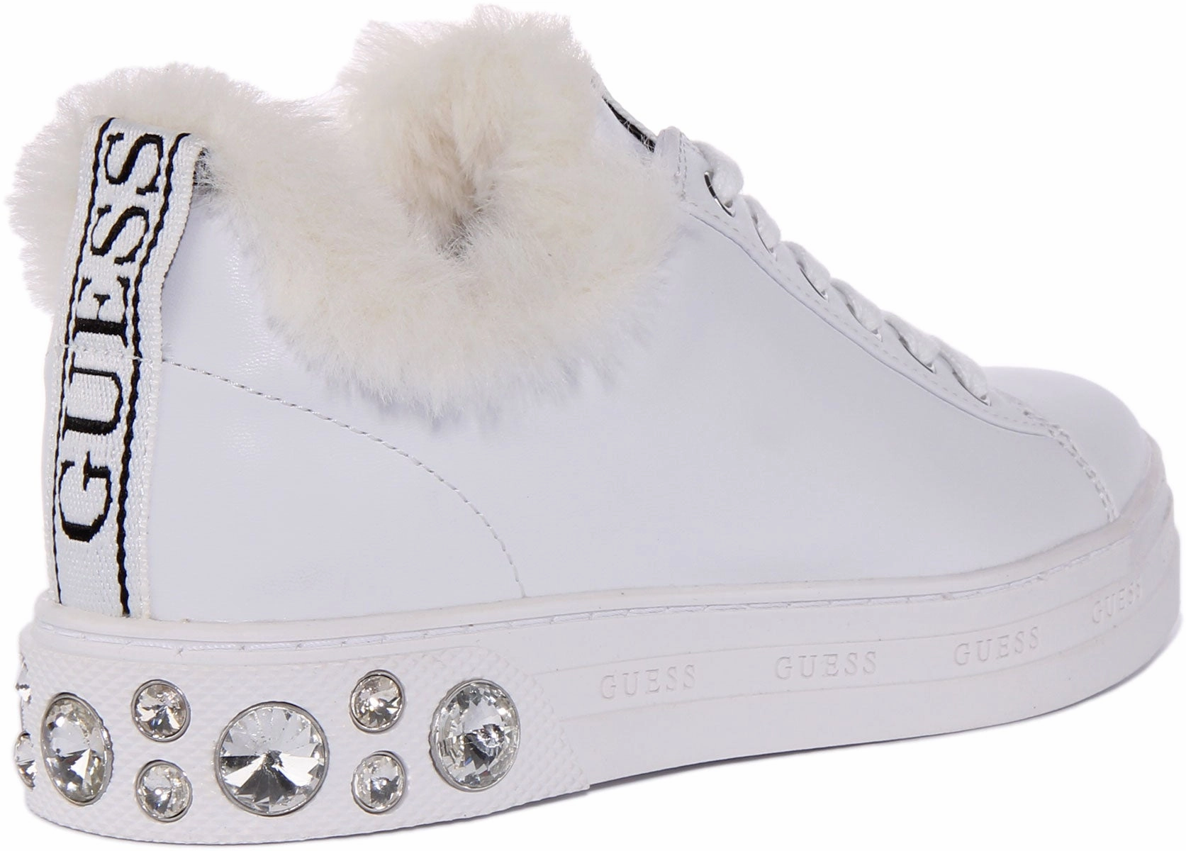 Guess Rivet In White For Women Ultimate Grip