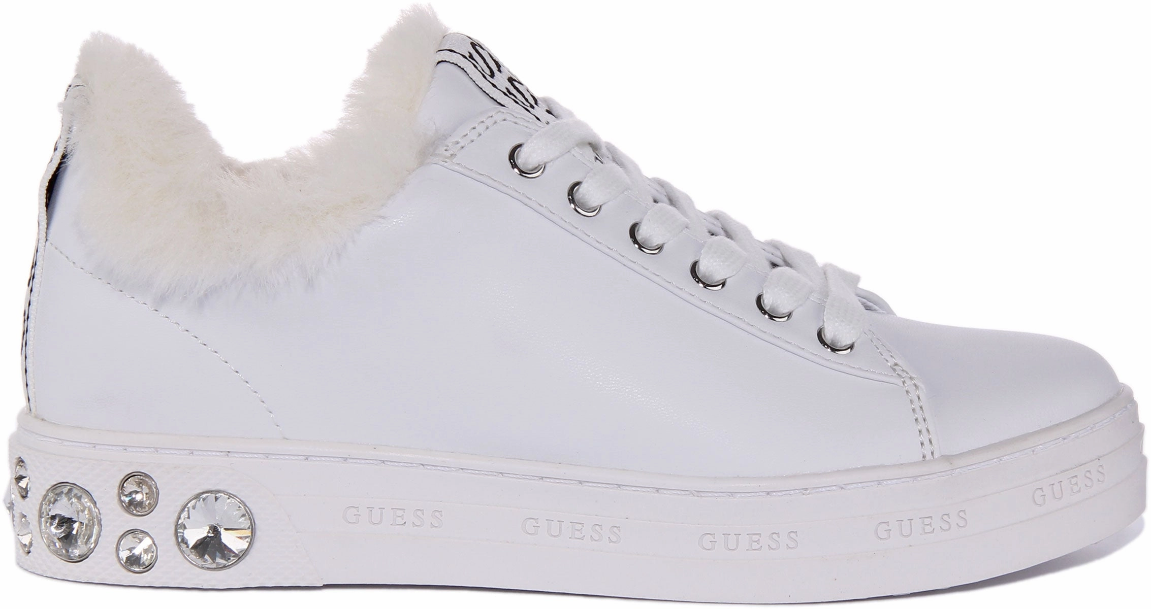 Guess Rivet In White For Women Ultimate Grip
