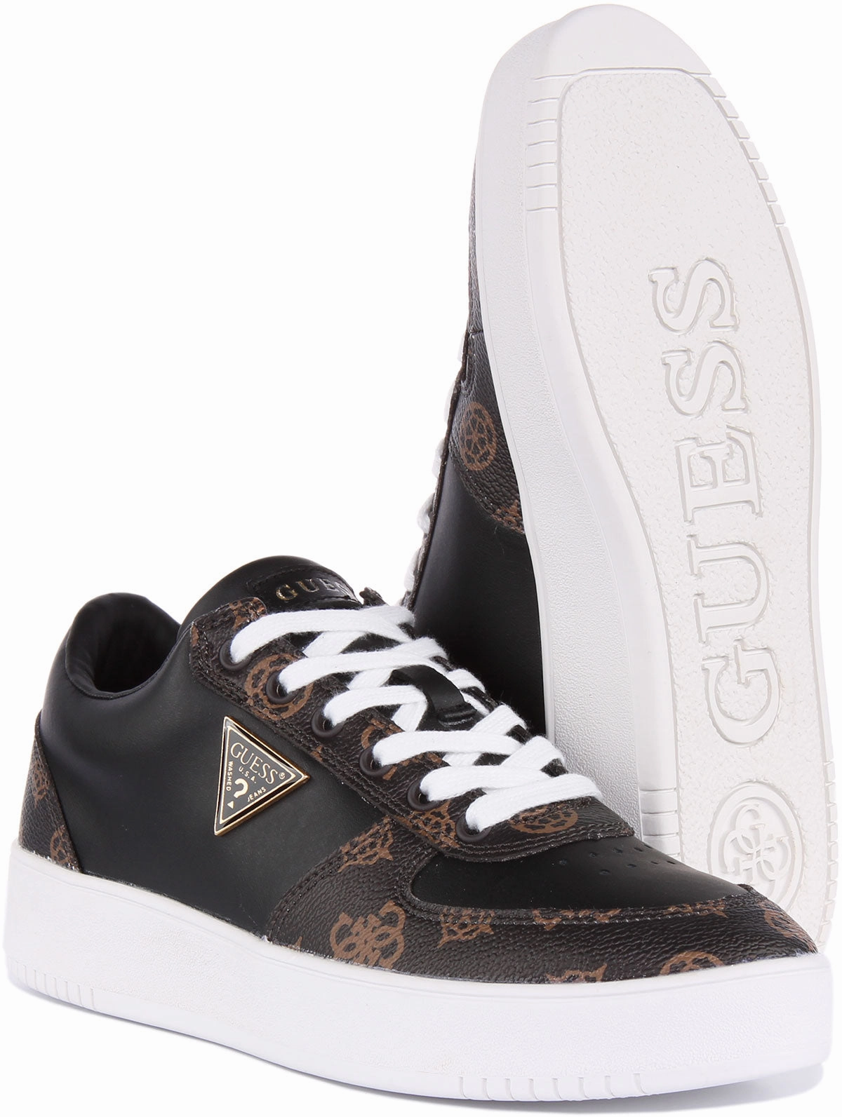 Guess Sidney 4G In Black For Women Performance Comfort