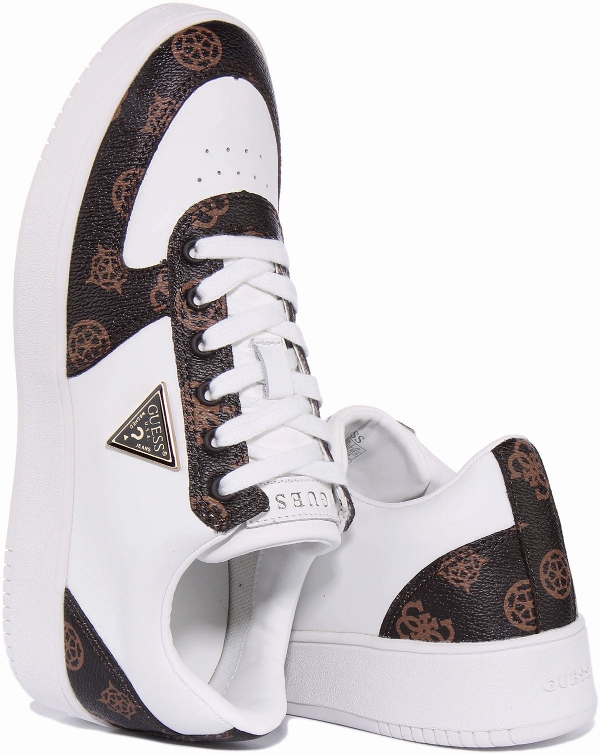 Guess Sidney 4G In White For Women Easy Run