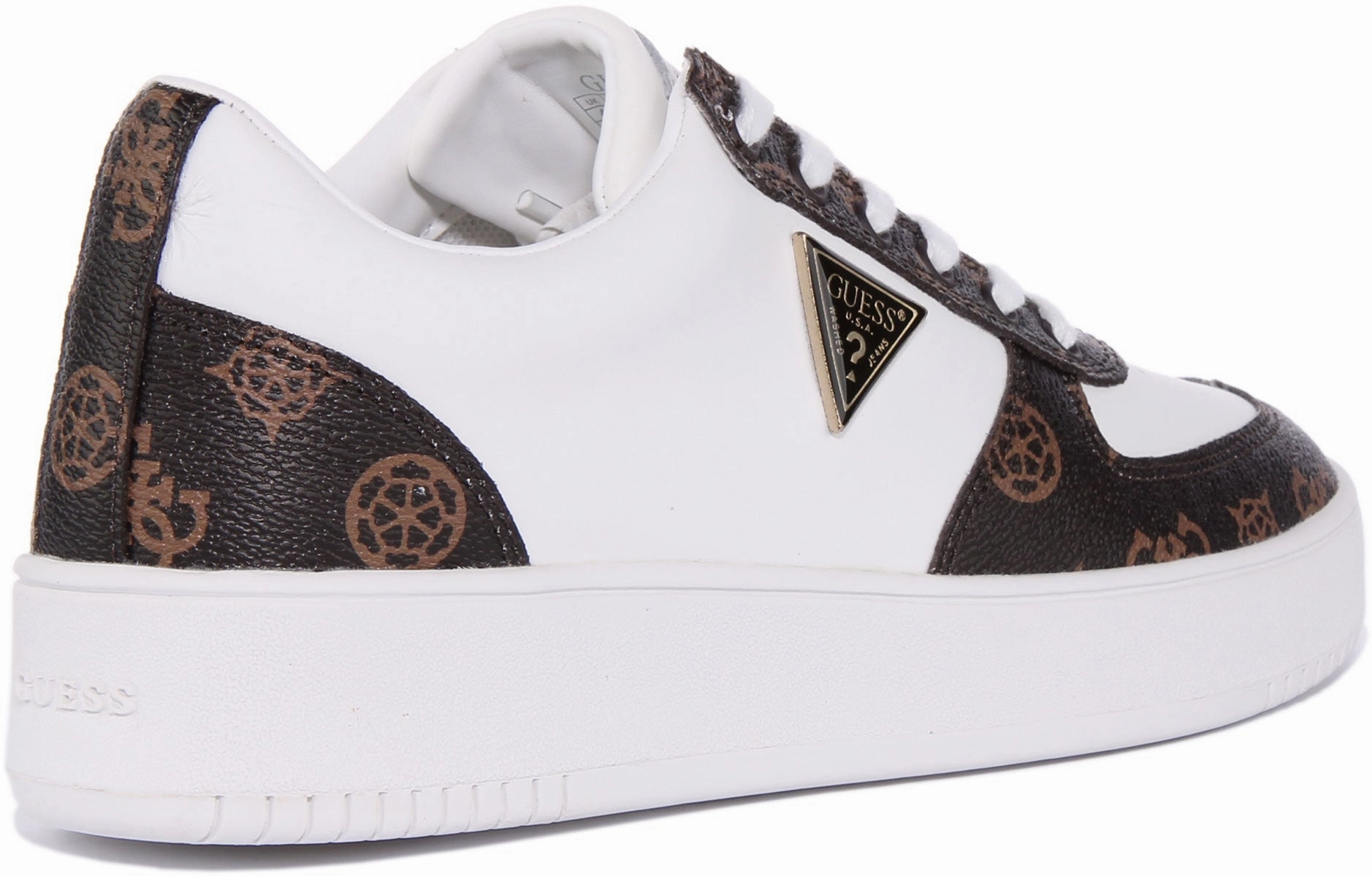 Guess Sidney 4G In White For Women Easy Run