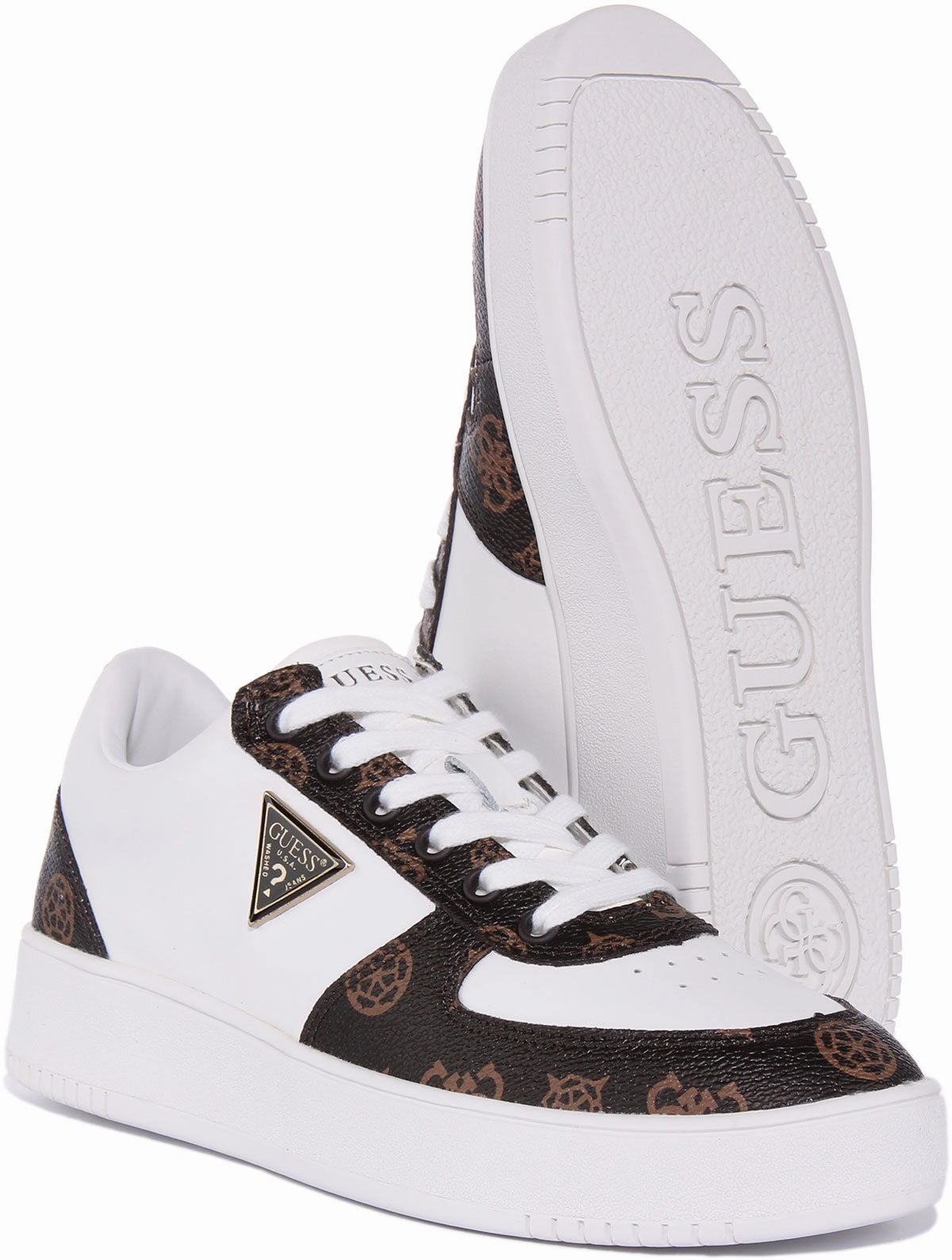 Guess Sidney 4G In White For Women Easy Run