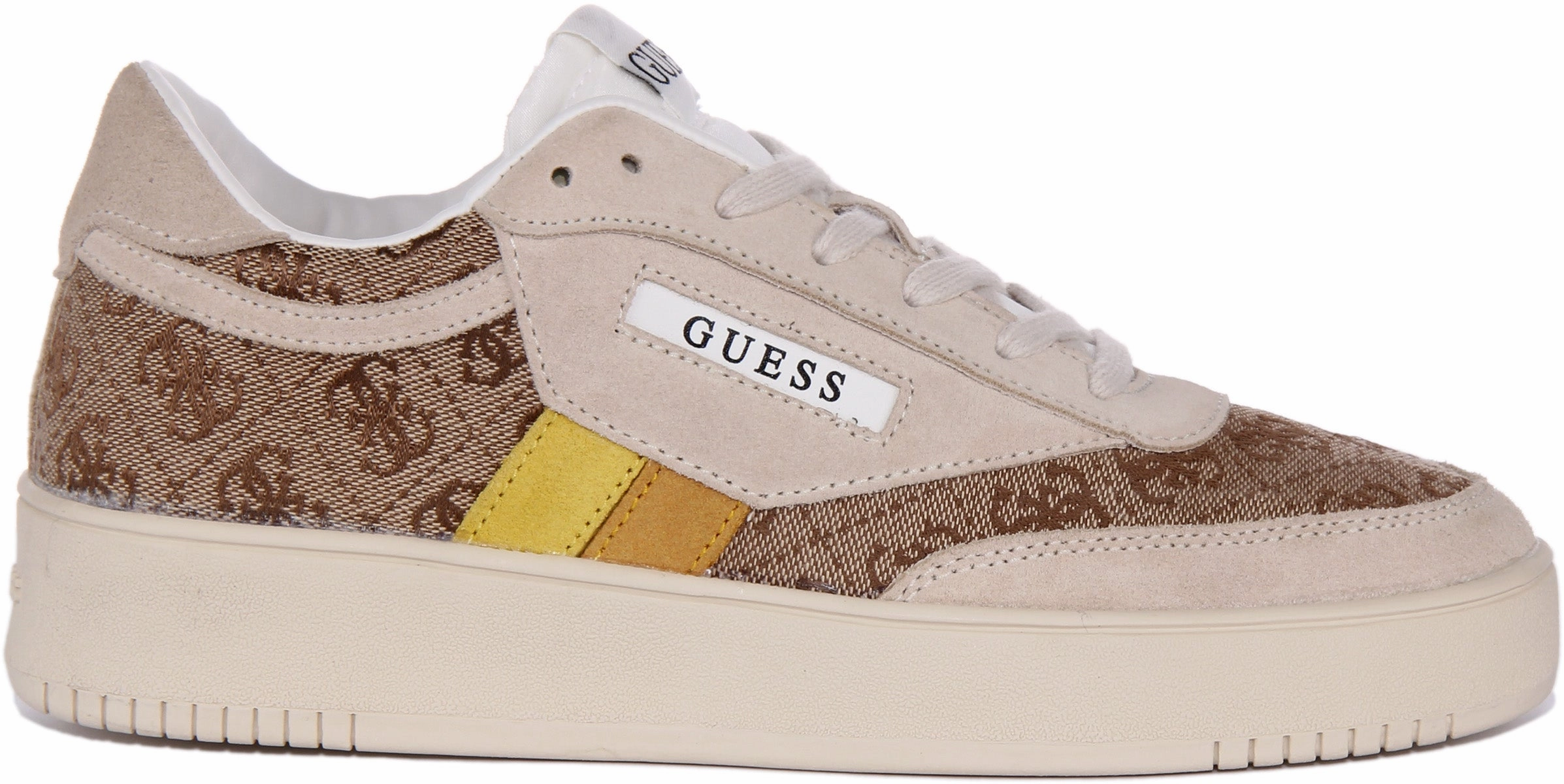 Guess Sisty Trainer In Brown Sun For Women No Limits