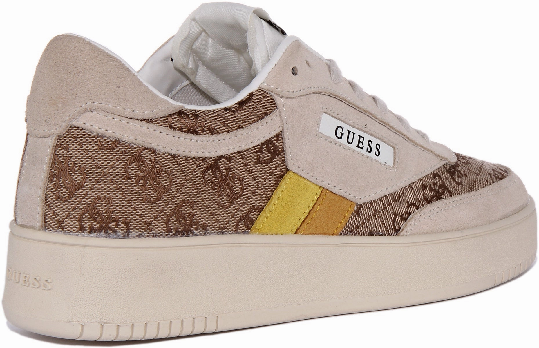 Guess Sisty Trainer In Brown Sun For Women No Limits