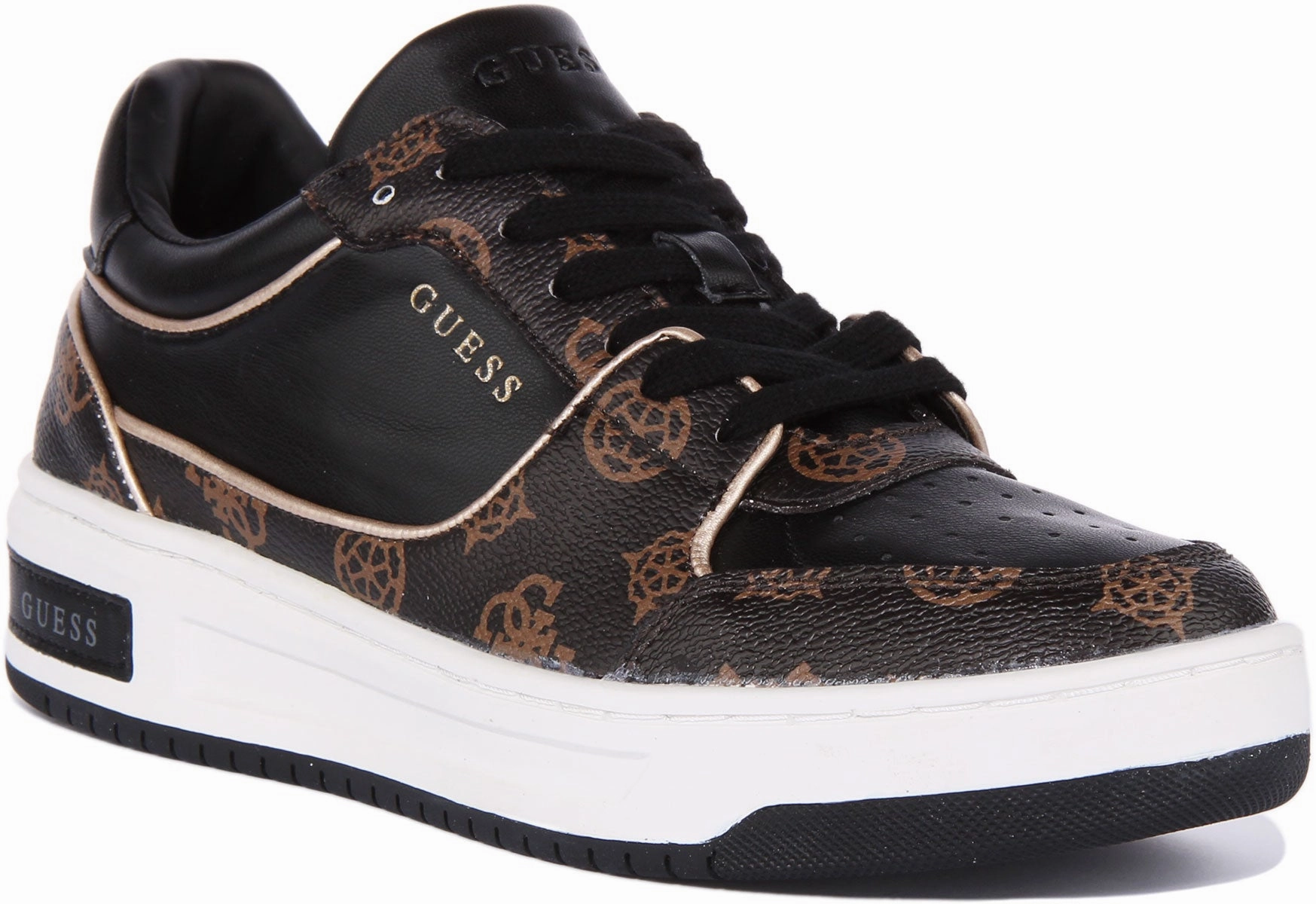 Endurance Support Guess Tokyo 4G In Black Brown For Women