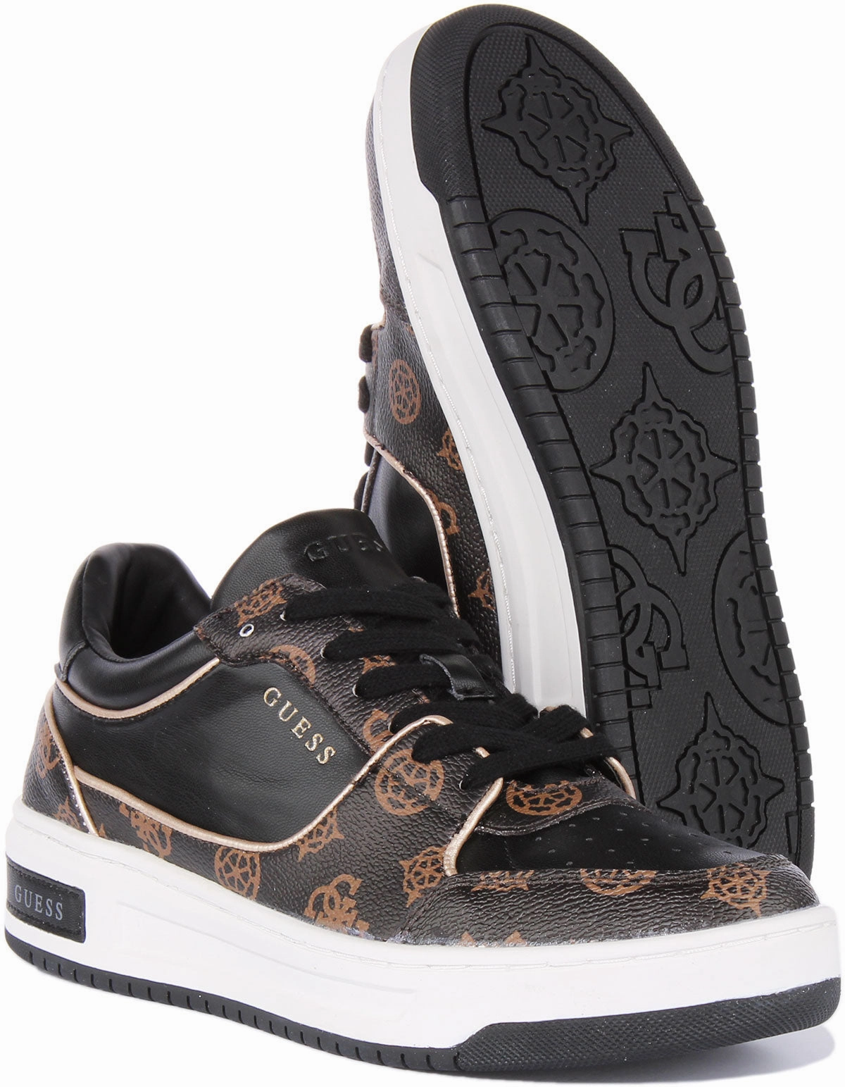 Guess Tokyo 4G In Black Brown For Women Quick Slide