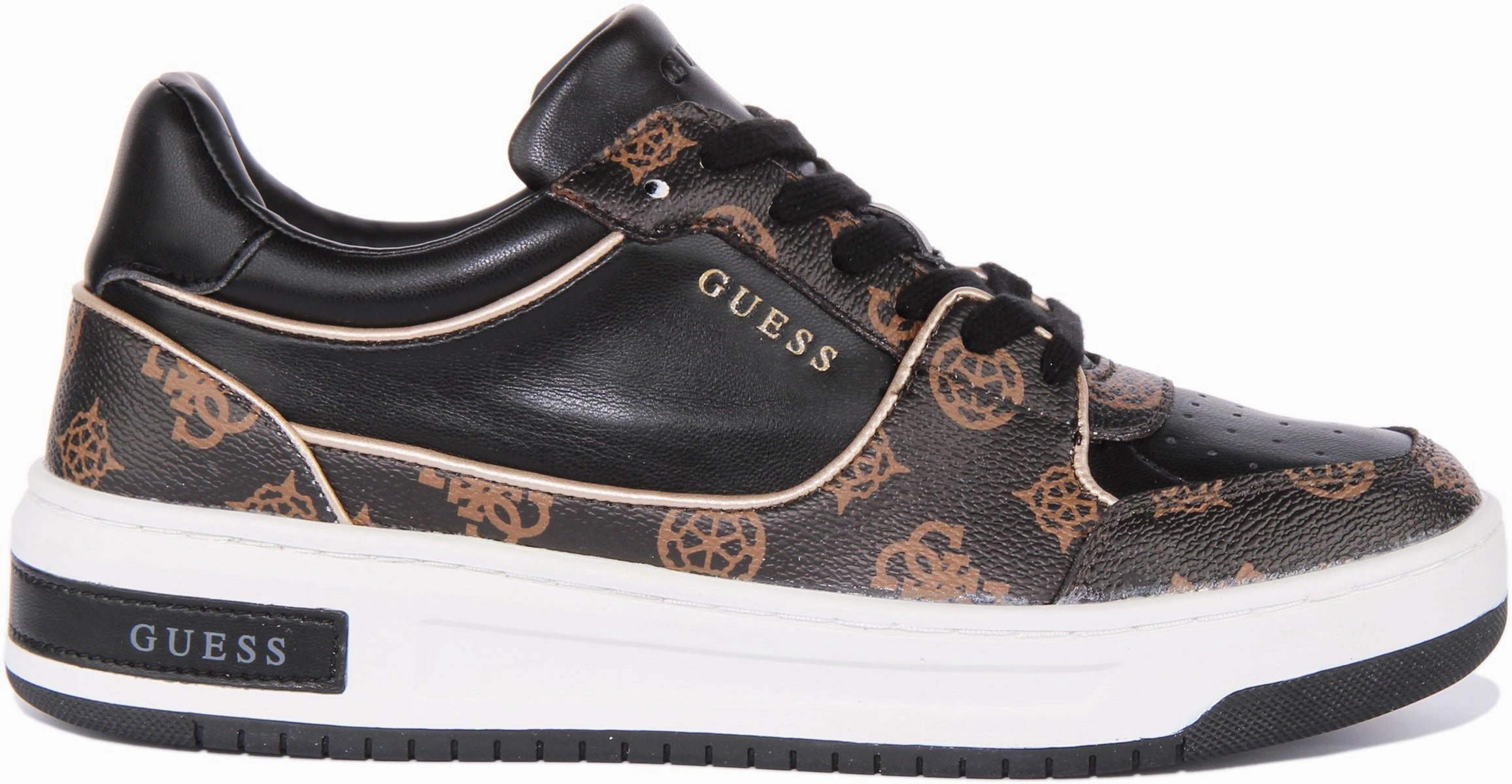 Guess Tokyo 4G In Black Brown For Women Quick Slide