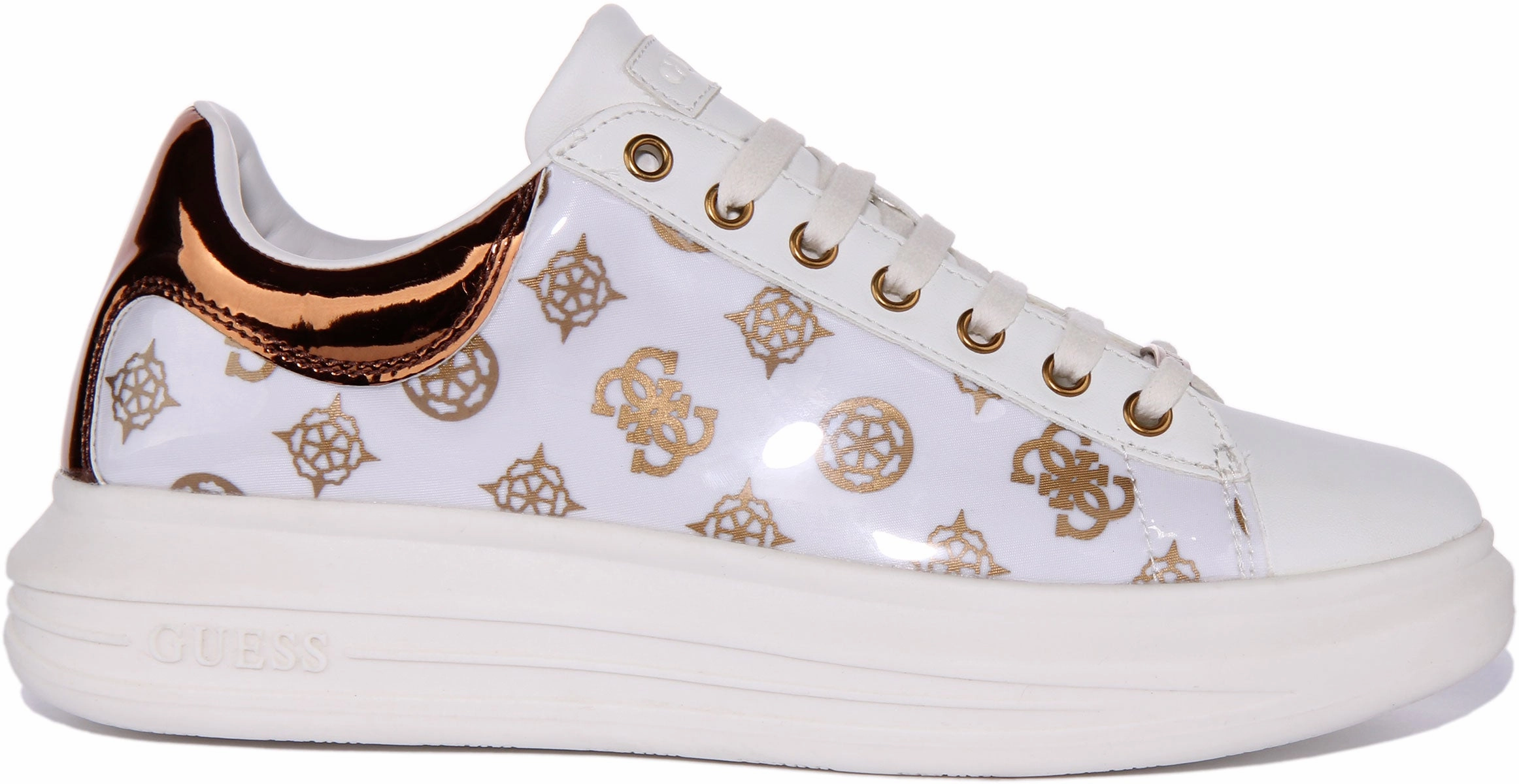 Guess Vibo In White Bronze 4G For Women Air Channel