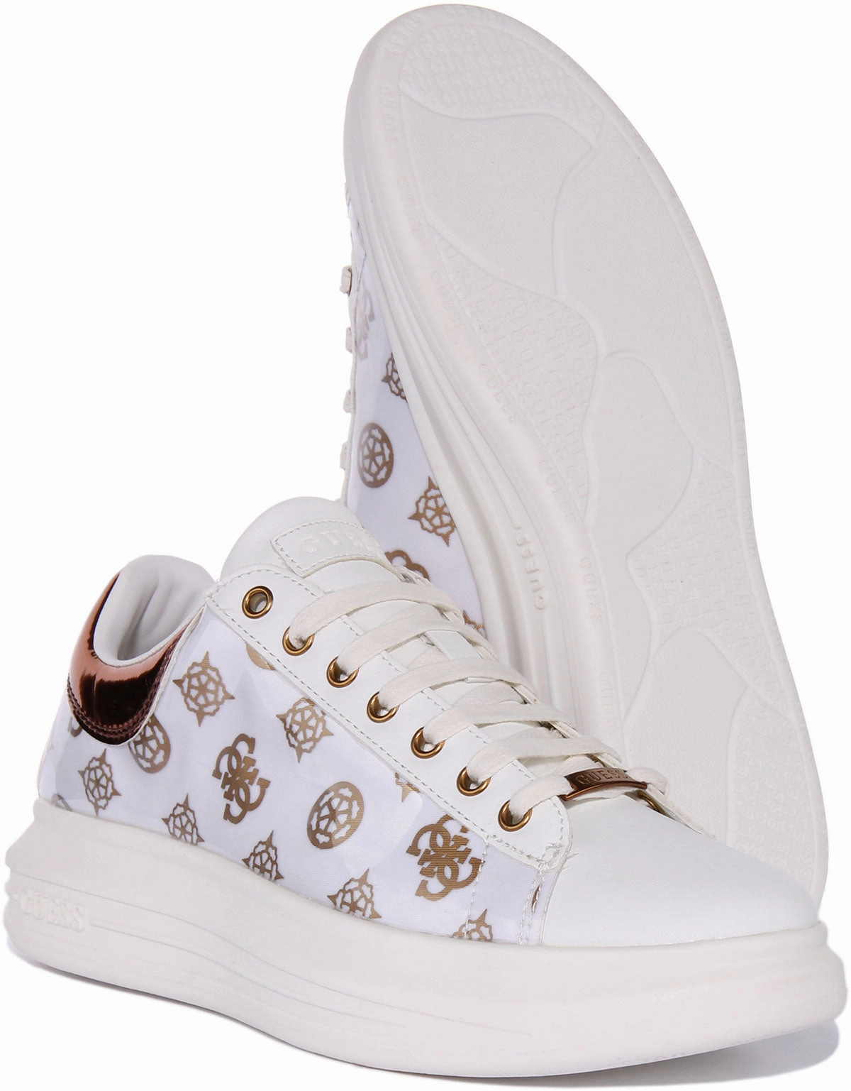 Guess Vibo In White Bronze 4G For Women Air Channel