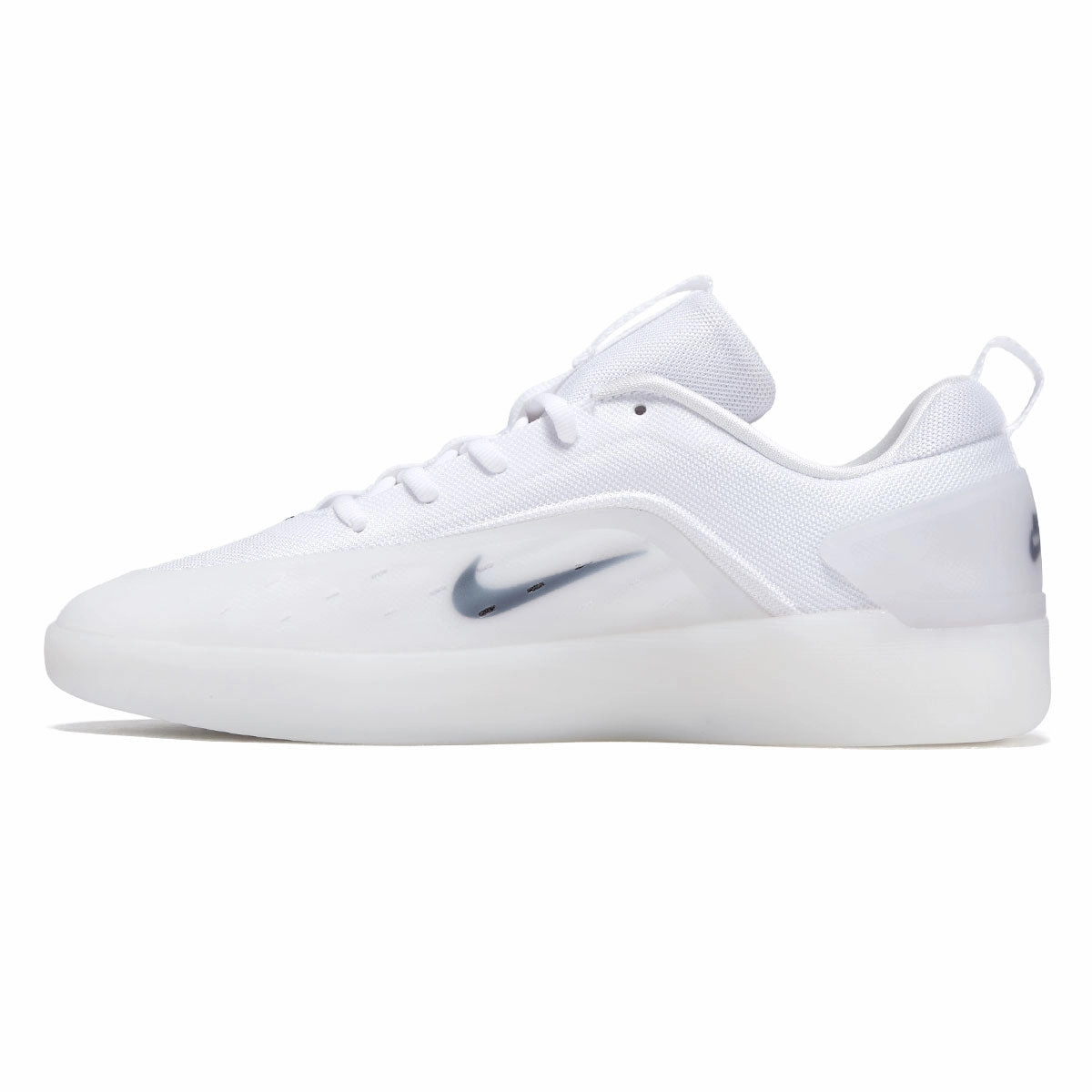 Hard Wear Nike SB Zoom Nyjah 4 Shoes - White/Black/White/Black