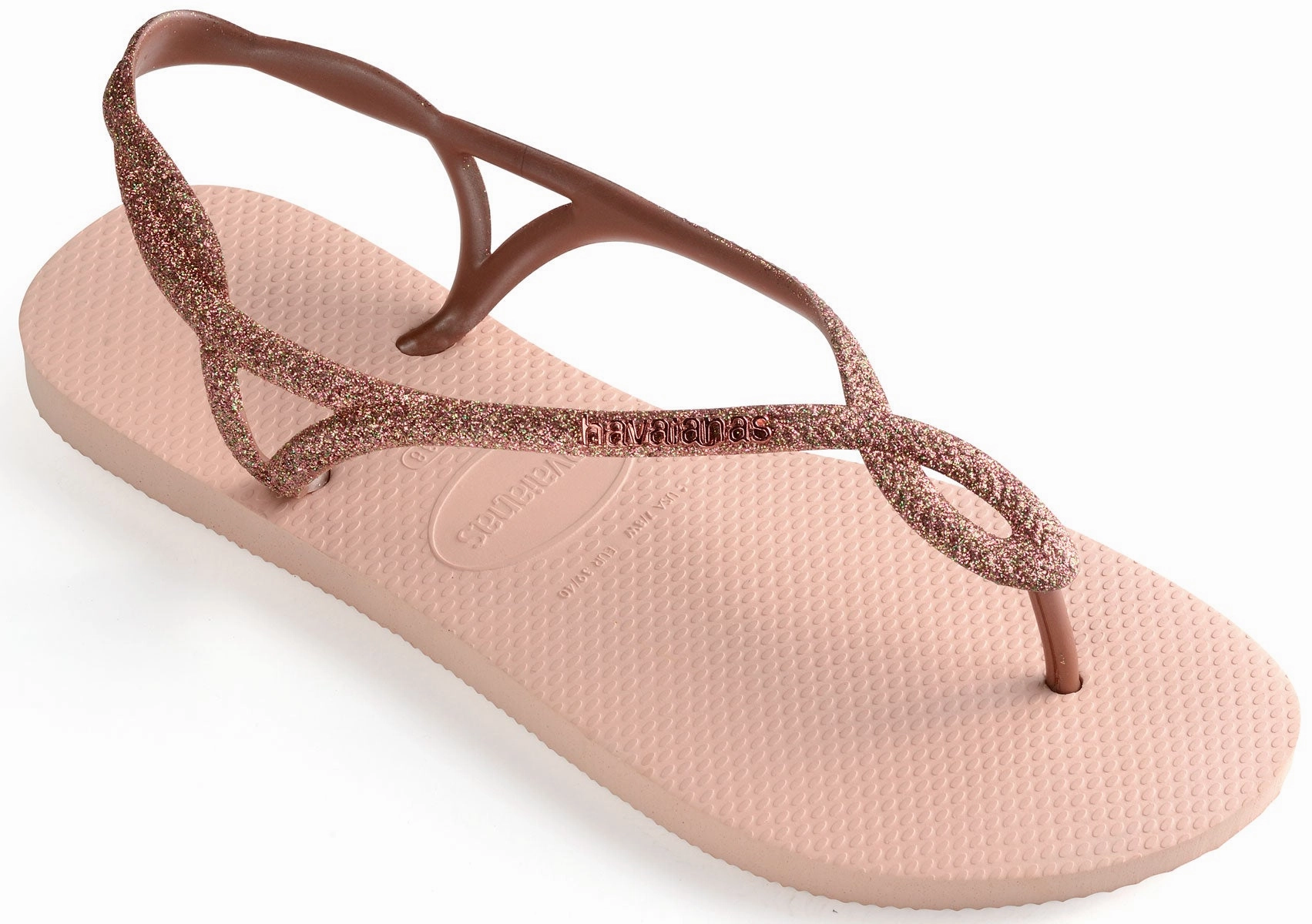 Havaianas Luna Premium II In Rose Gold Simple Walks