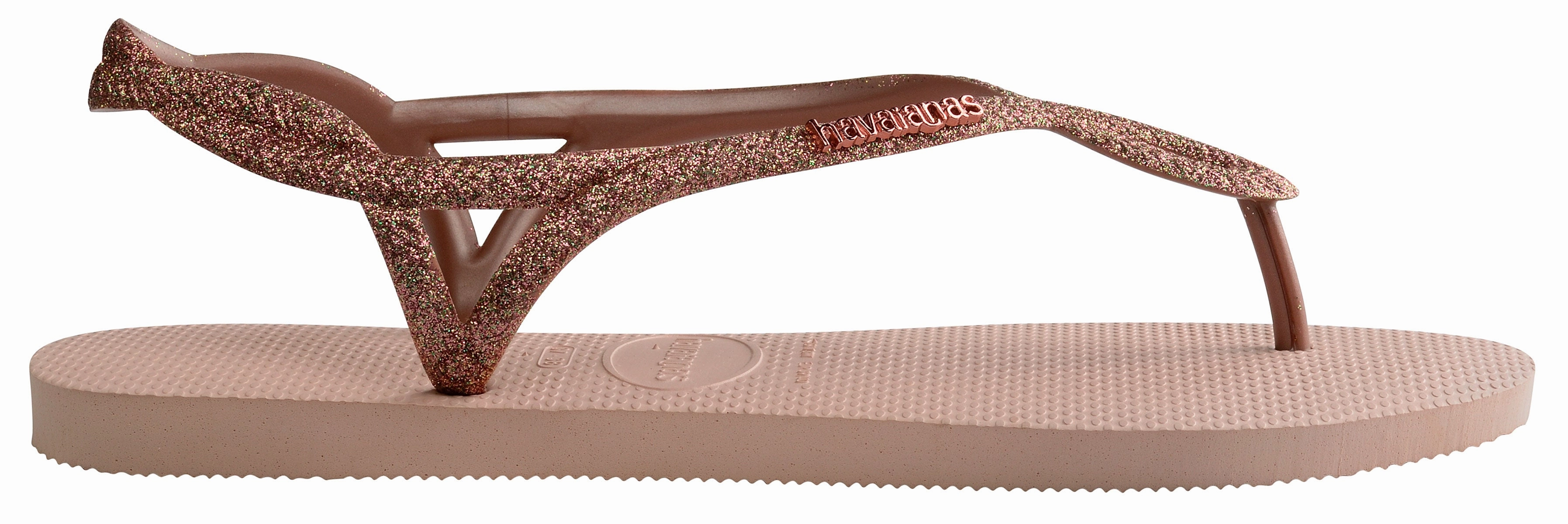 Havaianas Luna Premium II In Rose Gold Simple Walks