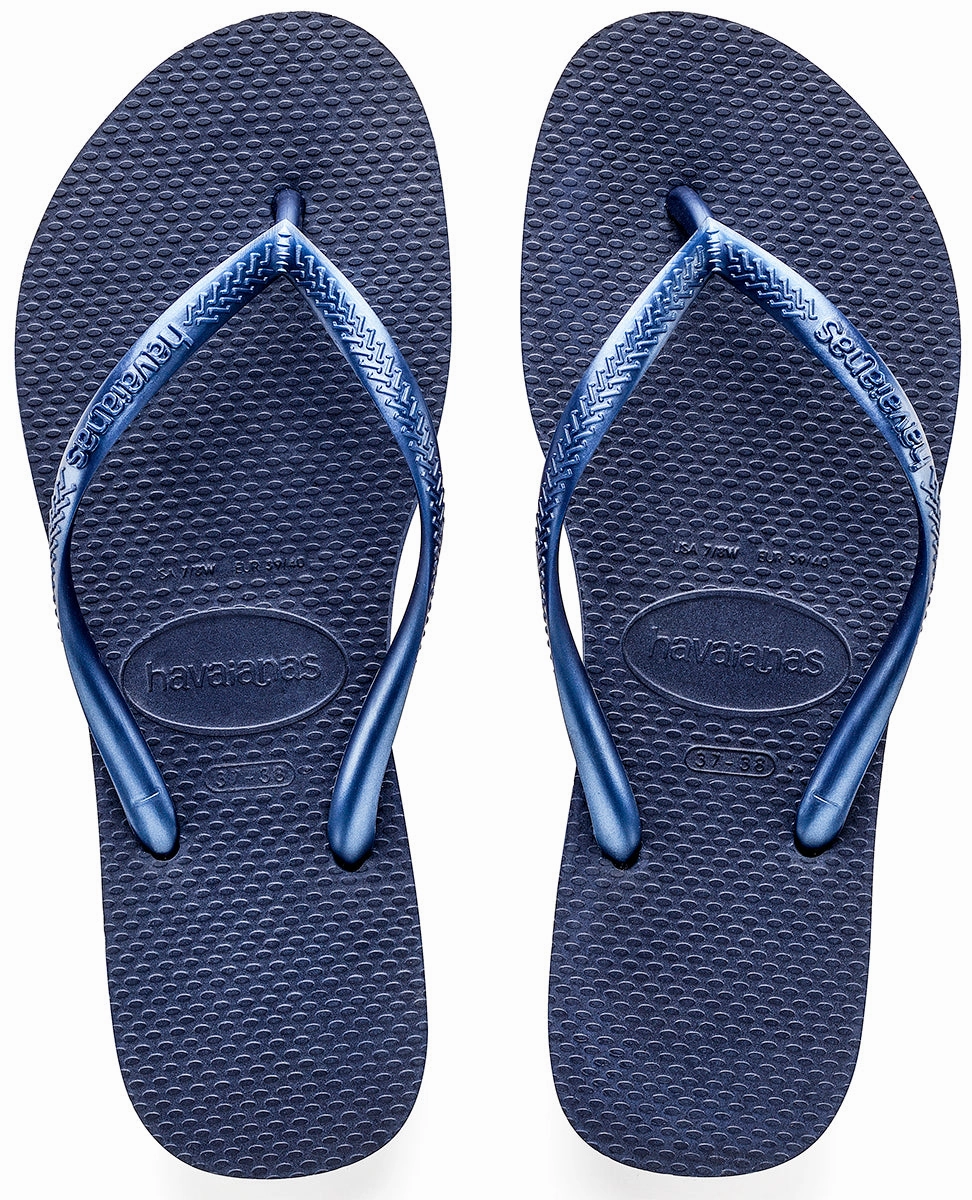 Havaianas Slim In Blue For Women Vacation Steps young adults