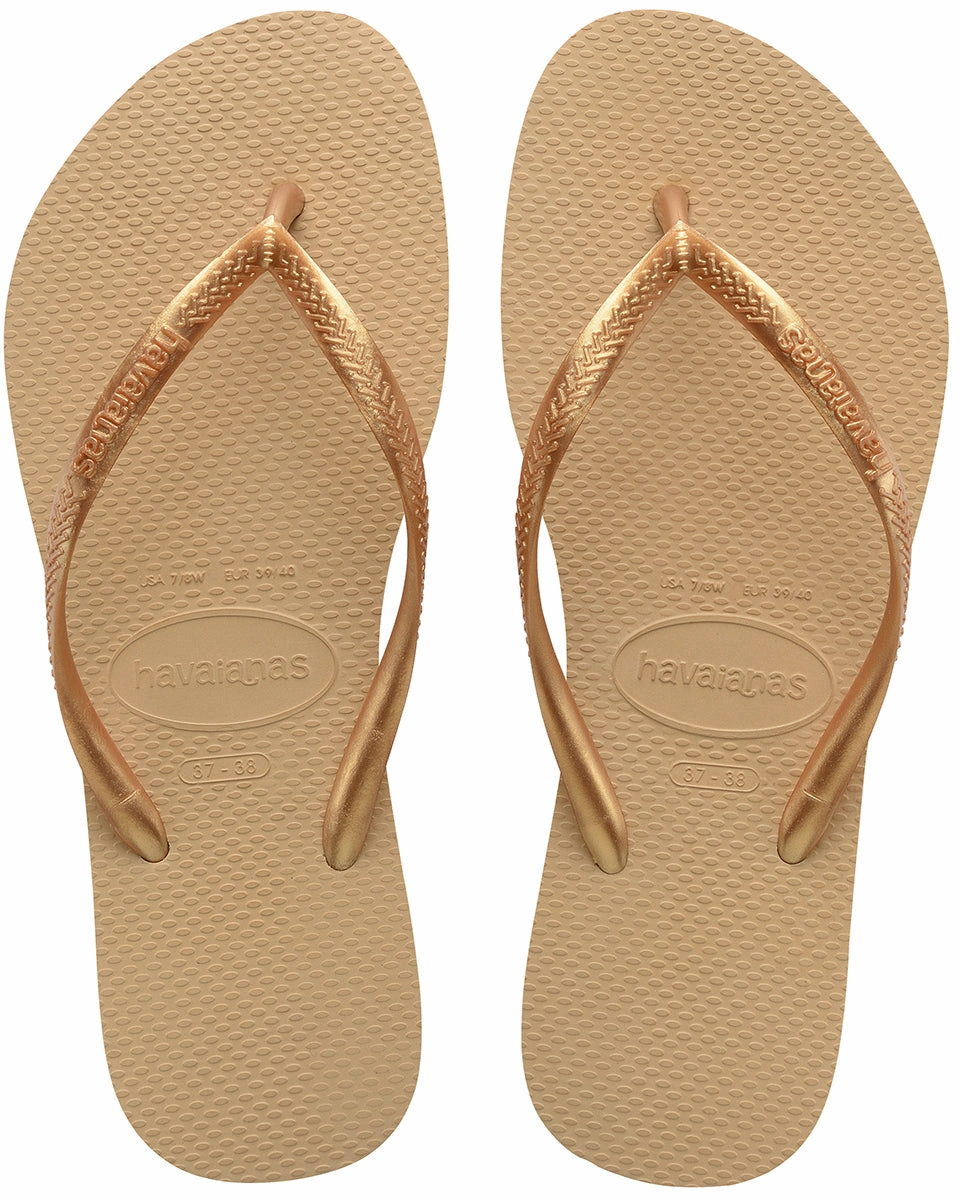 Relax Day Outfit Havaianas Slim In Gold For Women