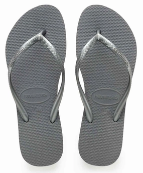 Havaianas Slim In Grey Sunshine Step Outdoor Leisure Outfit