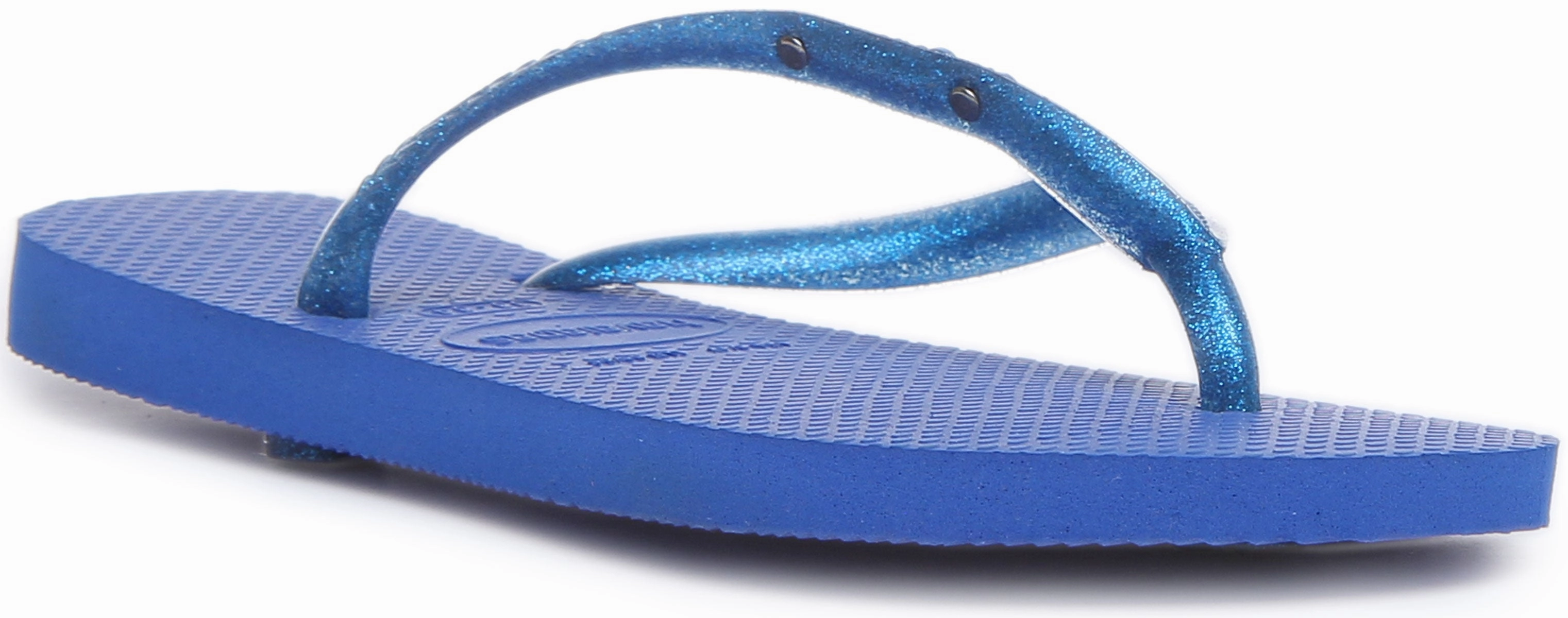 Sunny Days Havaianas Slim Logo In Blue