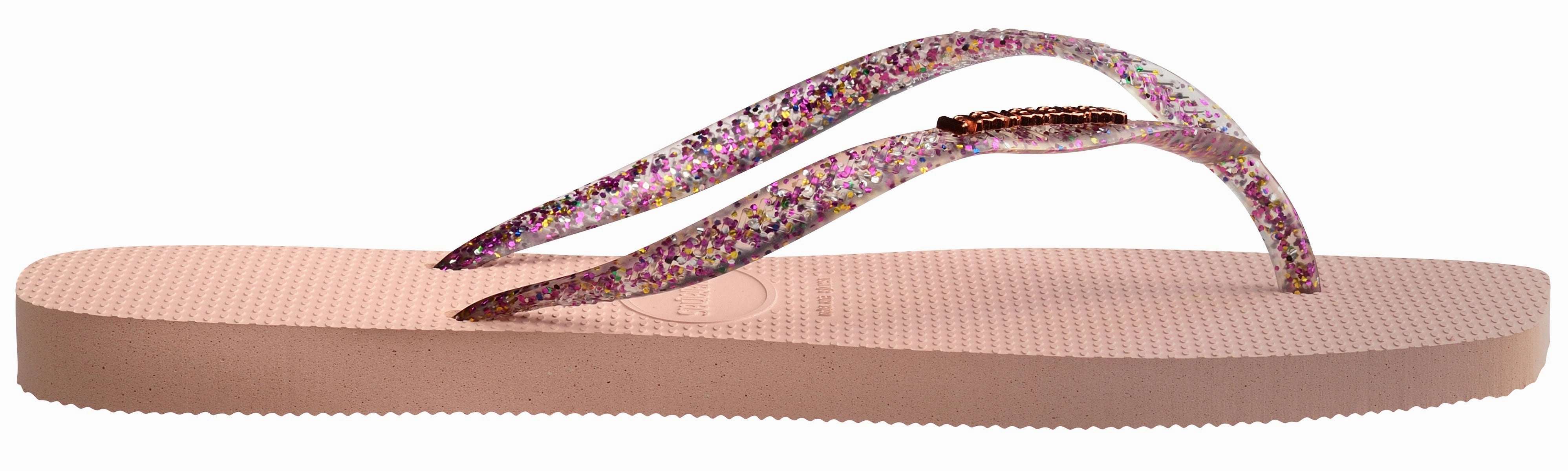 Havaianas Square Metallic In Rose For Women Bold Sensation