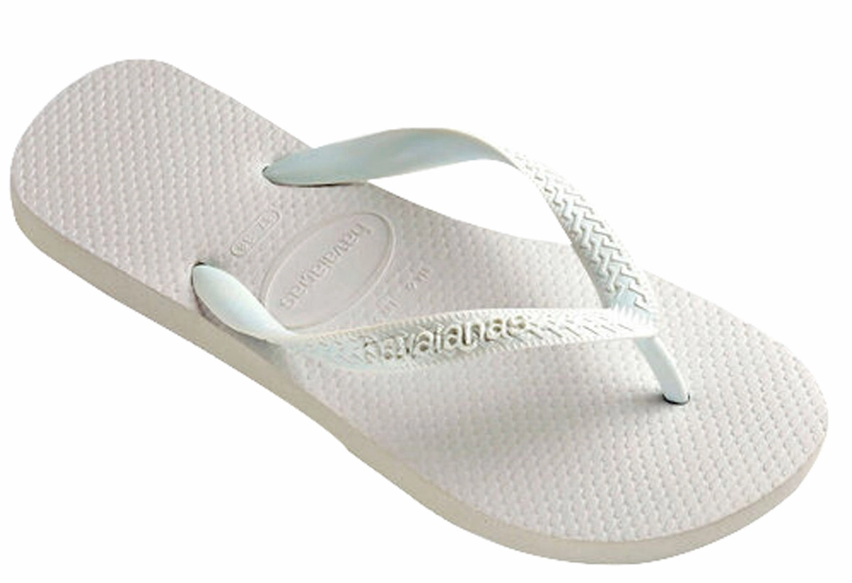 Havaianas Top In White Light Strap