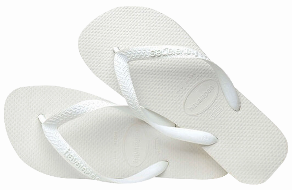 Havaianas Top In White Light Strap
