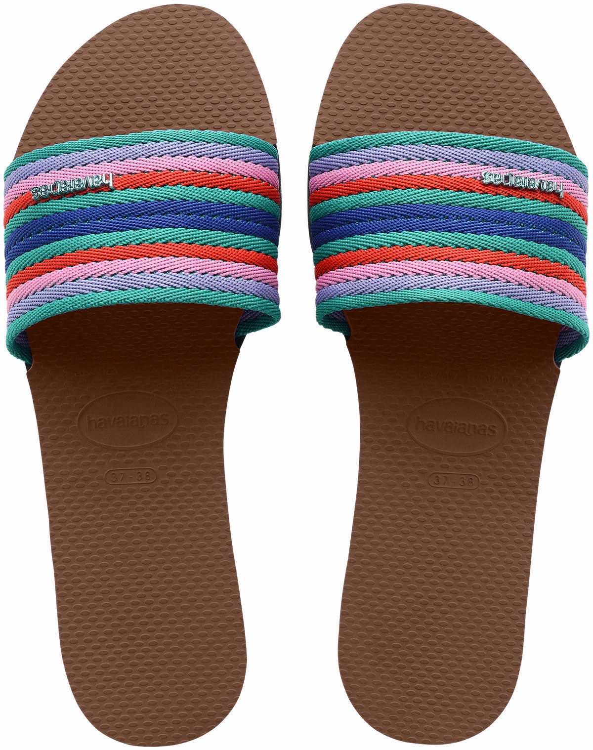 Havaianas You Malta Mix In Rust For Women Coastal walk Water-Resistant Fit