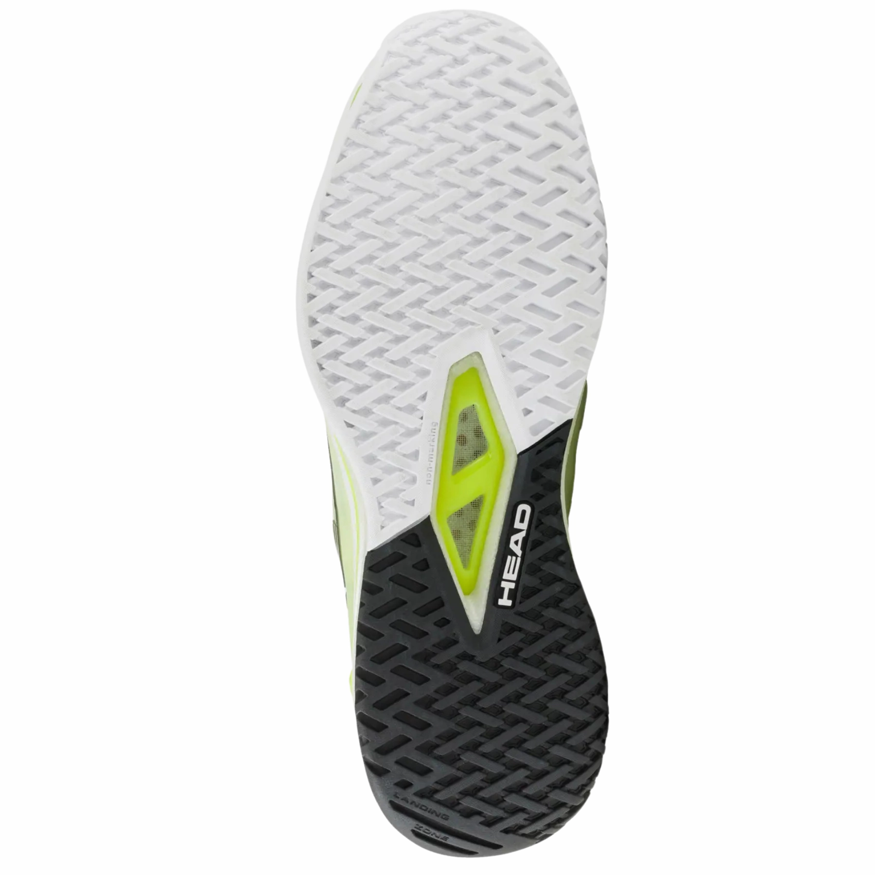 Head Endure Pro Men Tennis Shoes - Yellow/White Responsive Balance