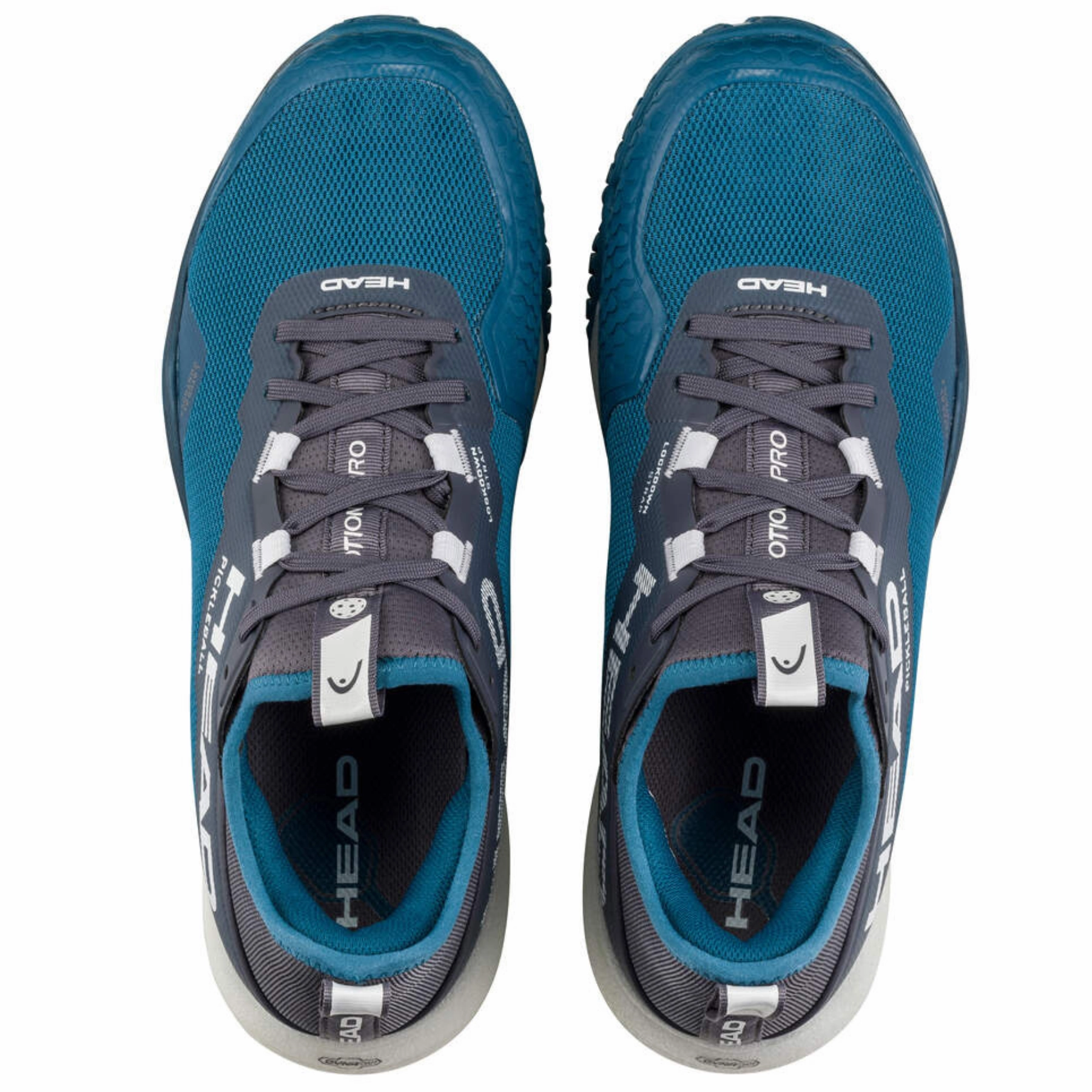 Head Motion Pro Pickleball Men Shoes - Teal Blue/White Training companion