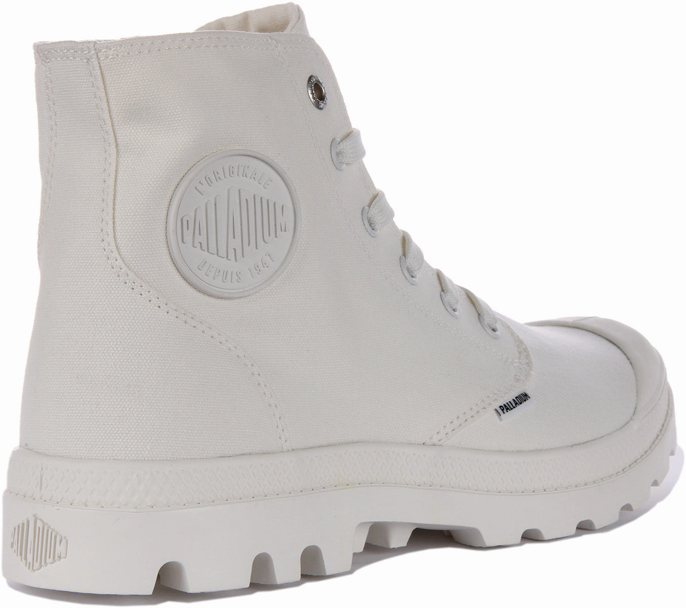 Heat resistant Palladium Mono Chrome In White Canvas