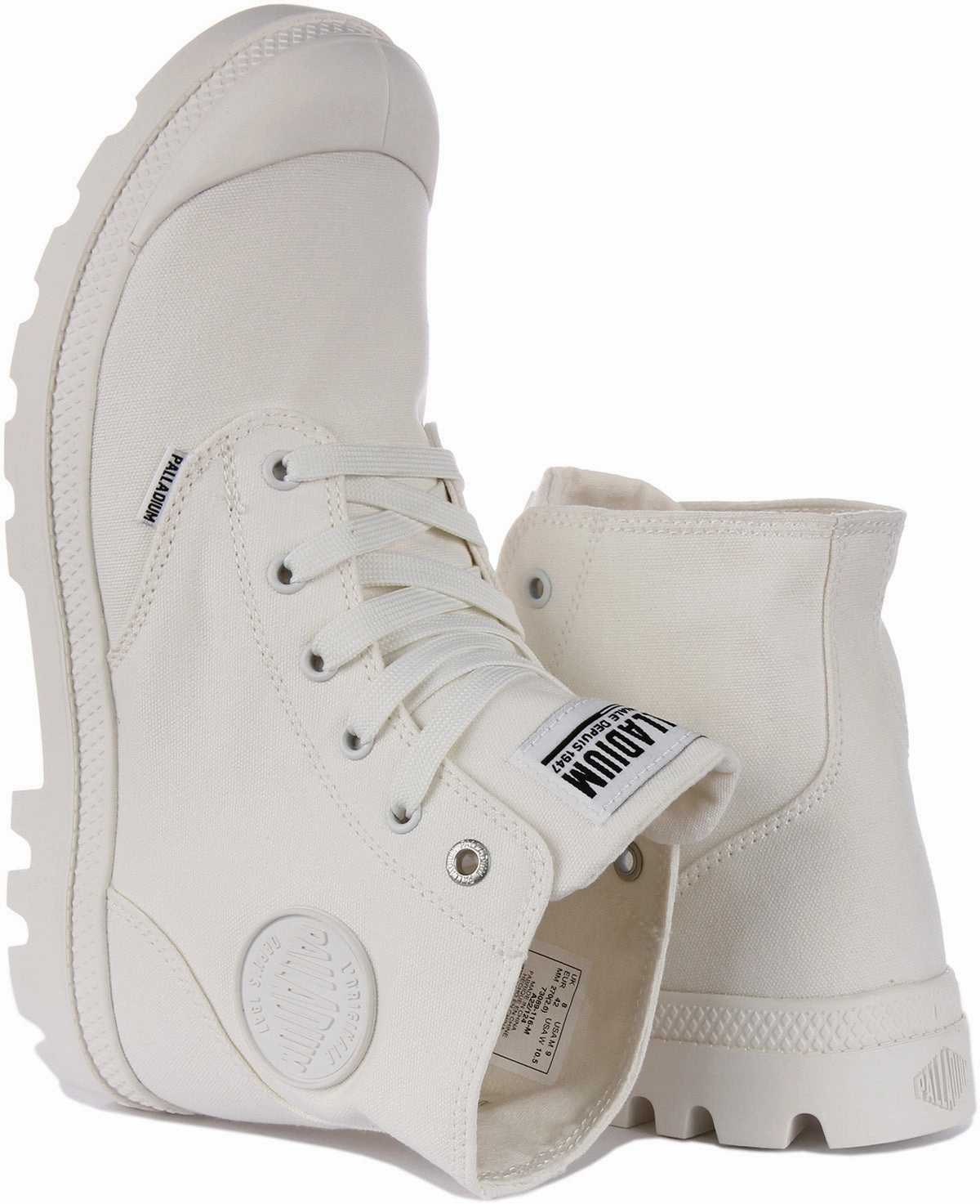 Heat resistant Palladium Mono Chrome In White Canvas