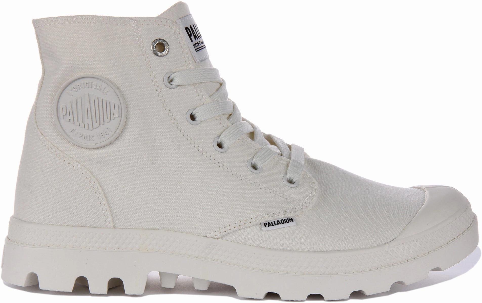 Heat resistant Palladium Mono Chrome In White Canvas