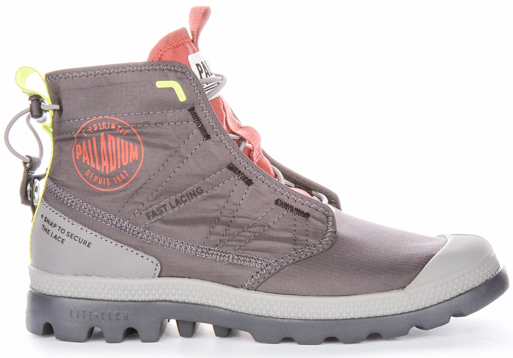Heat Retain Palladium Pampa Travel In Dark Grey Boots