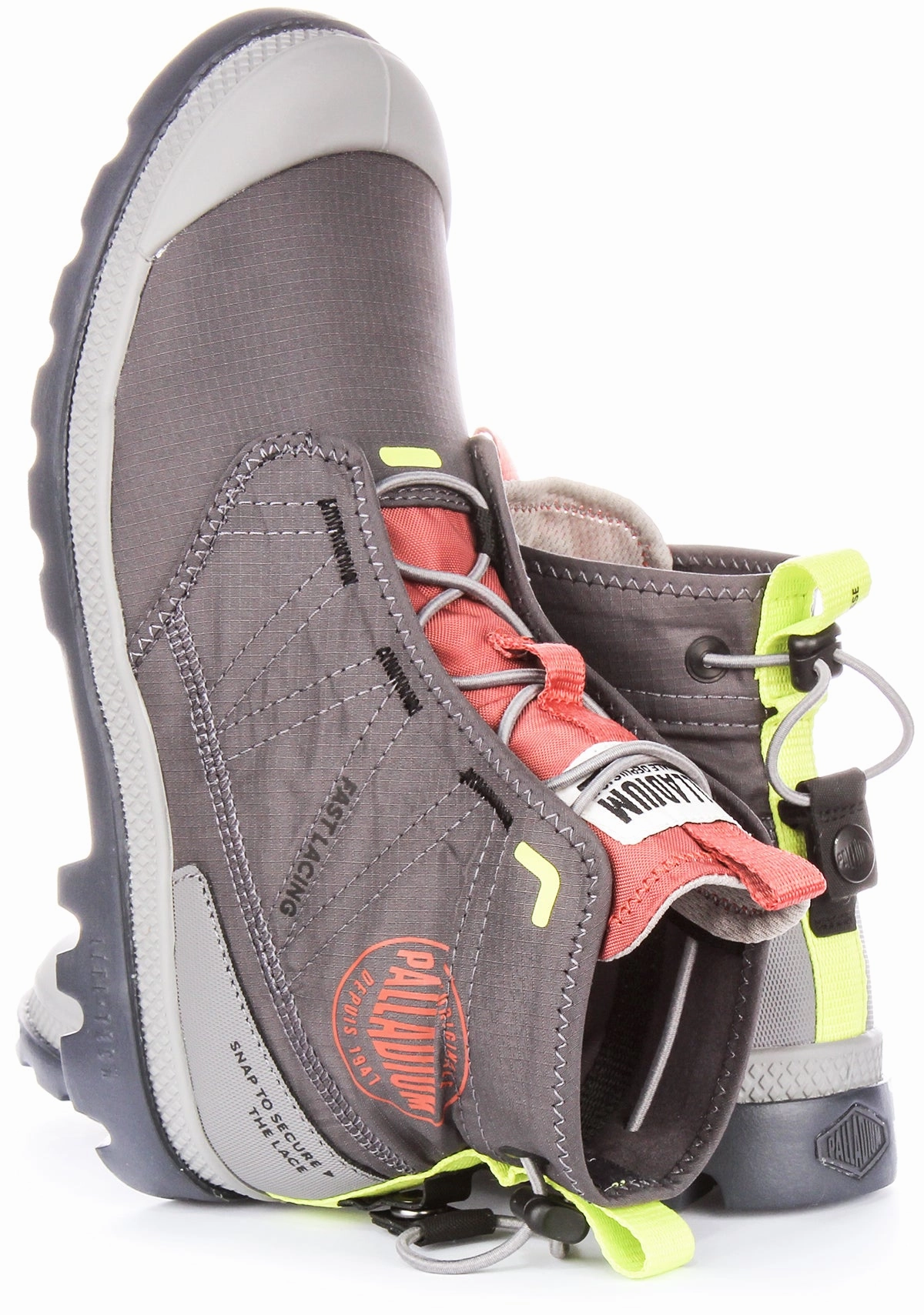Heat Retain Palladium Pampa Travel In Dark Grey Boots