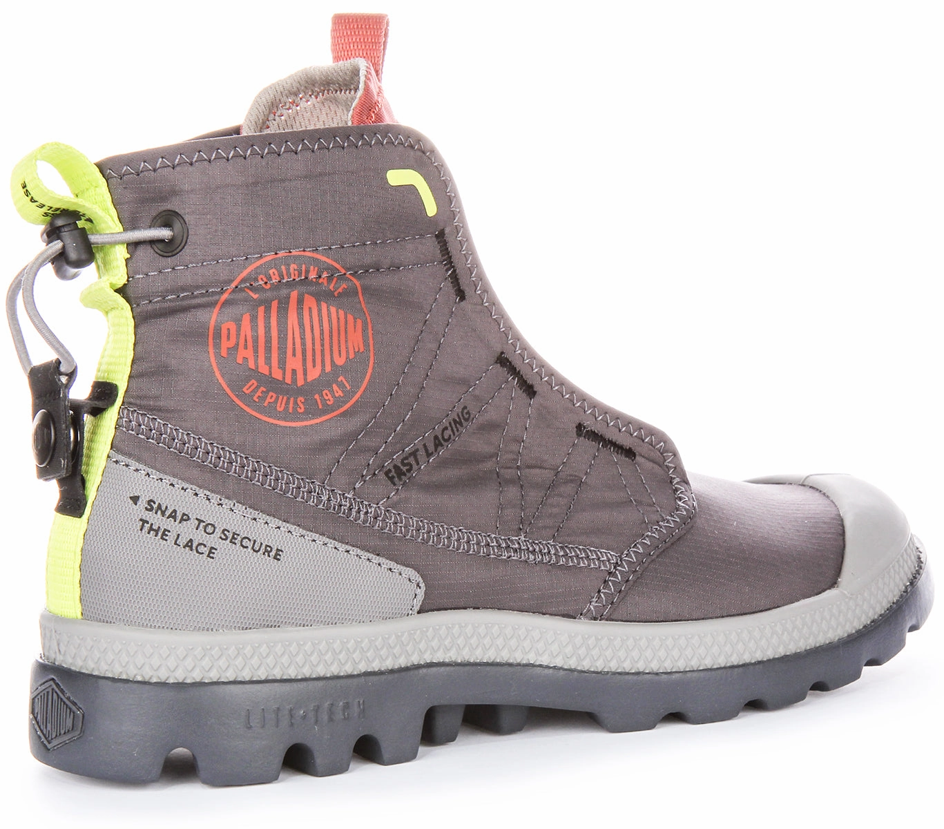 Heat Retain Palladium Pampa Travel In Dark Grey Boots