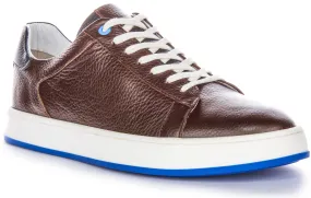 Justinreess England Raymond In Brown For Men Shock Control Pivot Ready