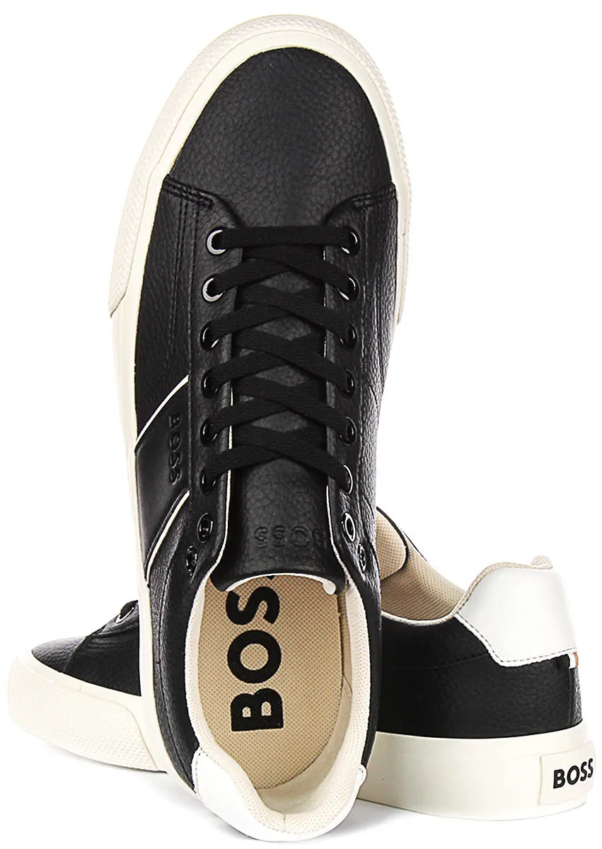 Heel Cushion Boss Aiden Tenn Grit In Black White For Men