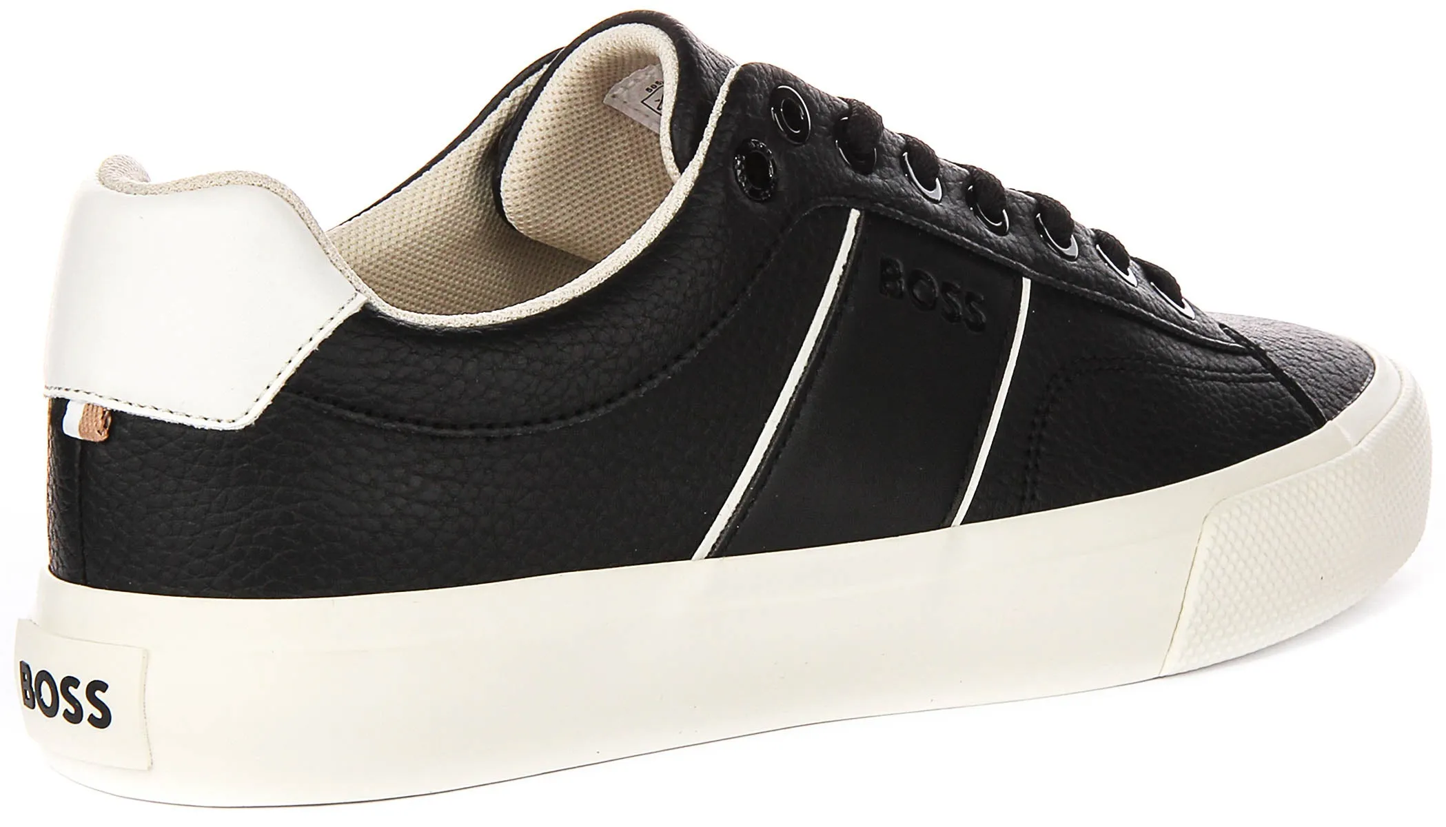 Heel Cushion Boss Aiden Tenn Grit In Black White For Men