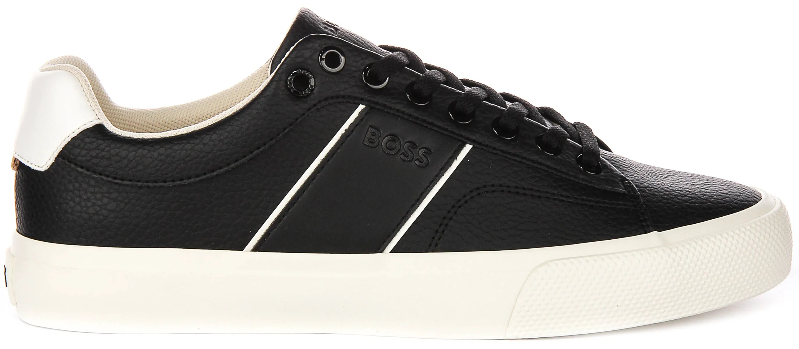 Heel Cushion Boss Aiden Tenn Grit In Black White For Men