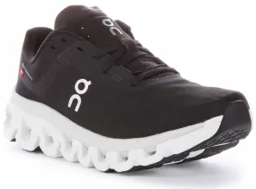 On Running Cloudflow 4 In Black White For Women Tight Closure