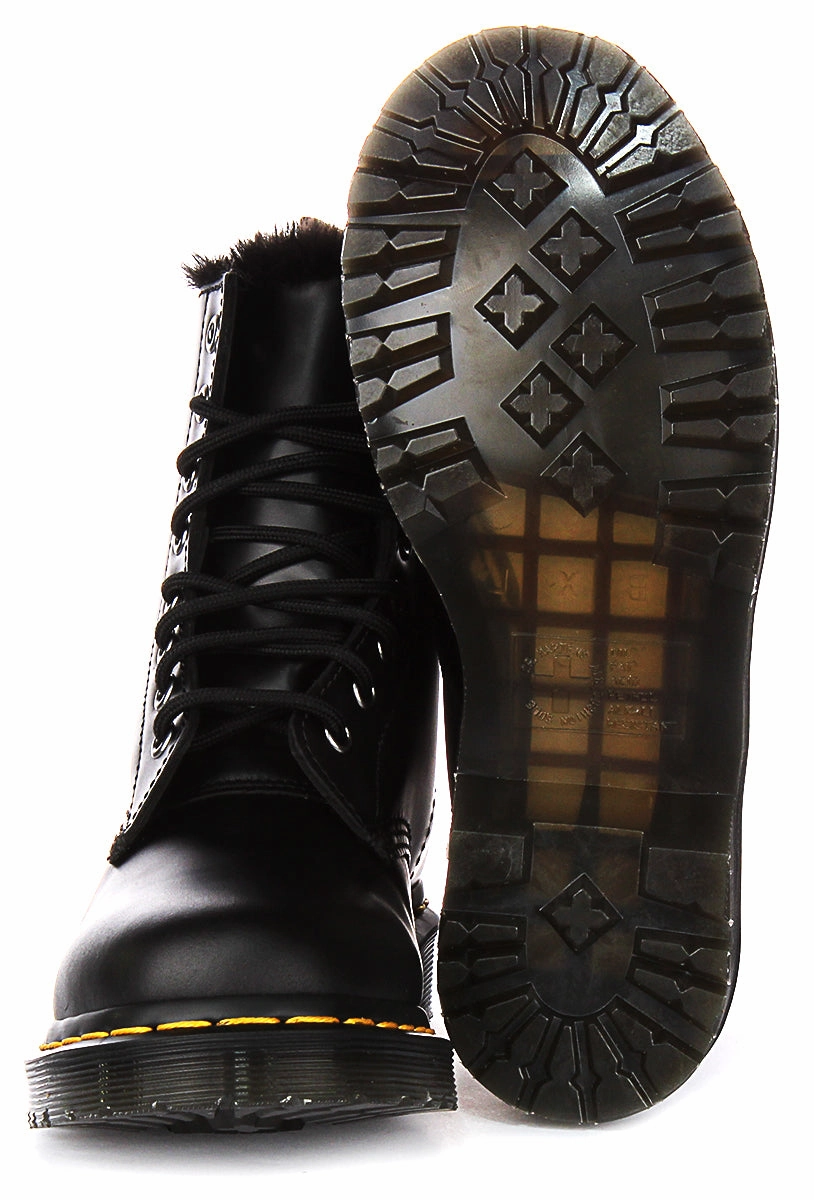 Heel Guard Dr Martens 1460 Serena In Dark Grey Atlas For Women