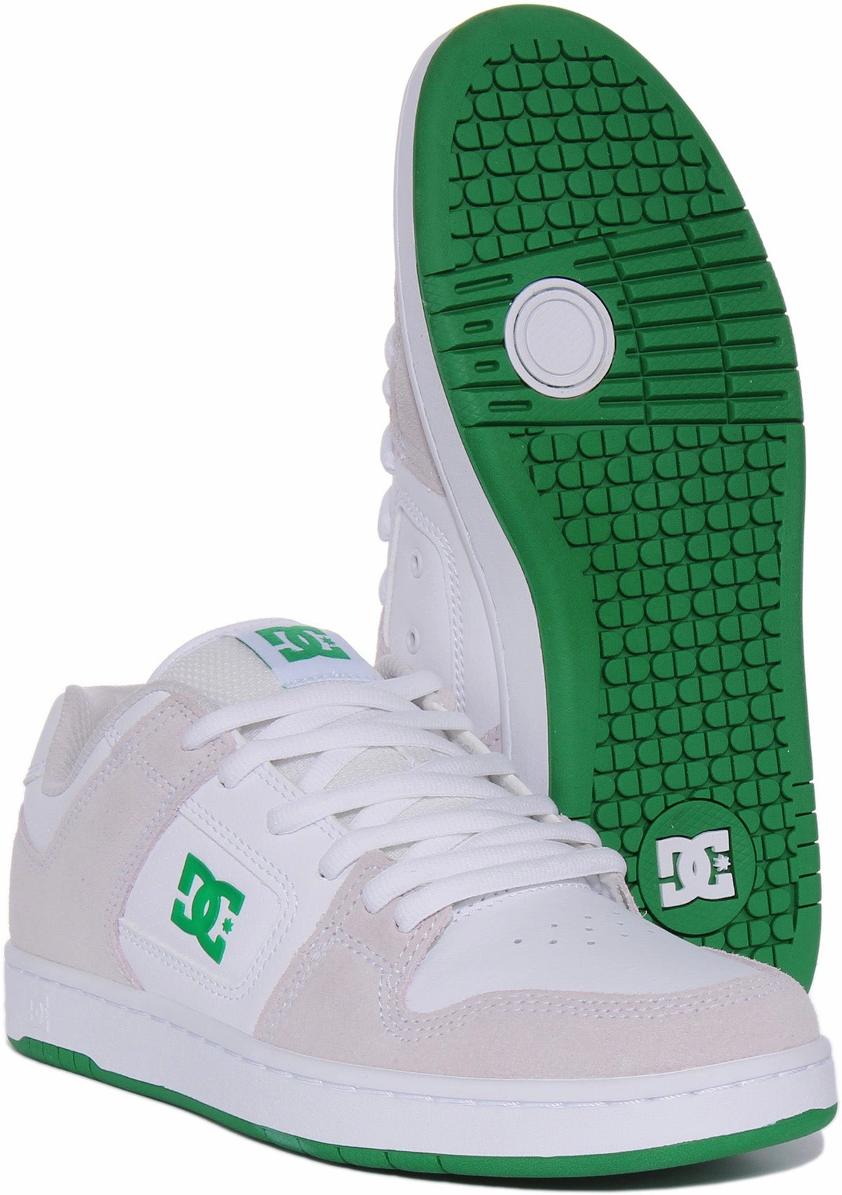 Heel Wrap Dc Shoes Manteca 4 In White Green