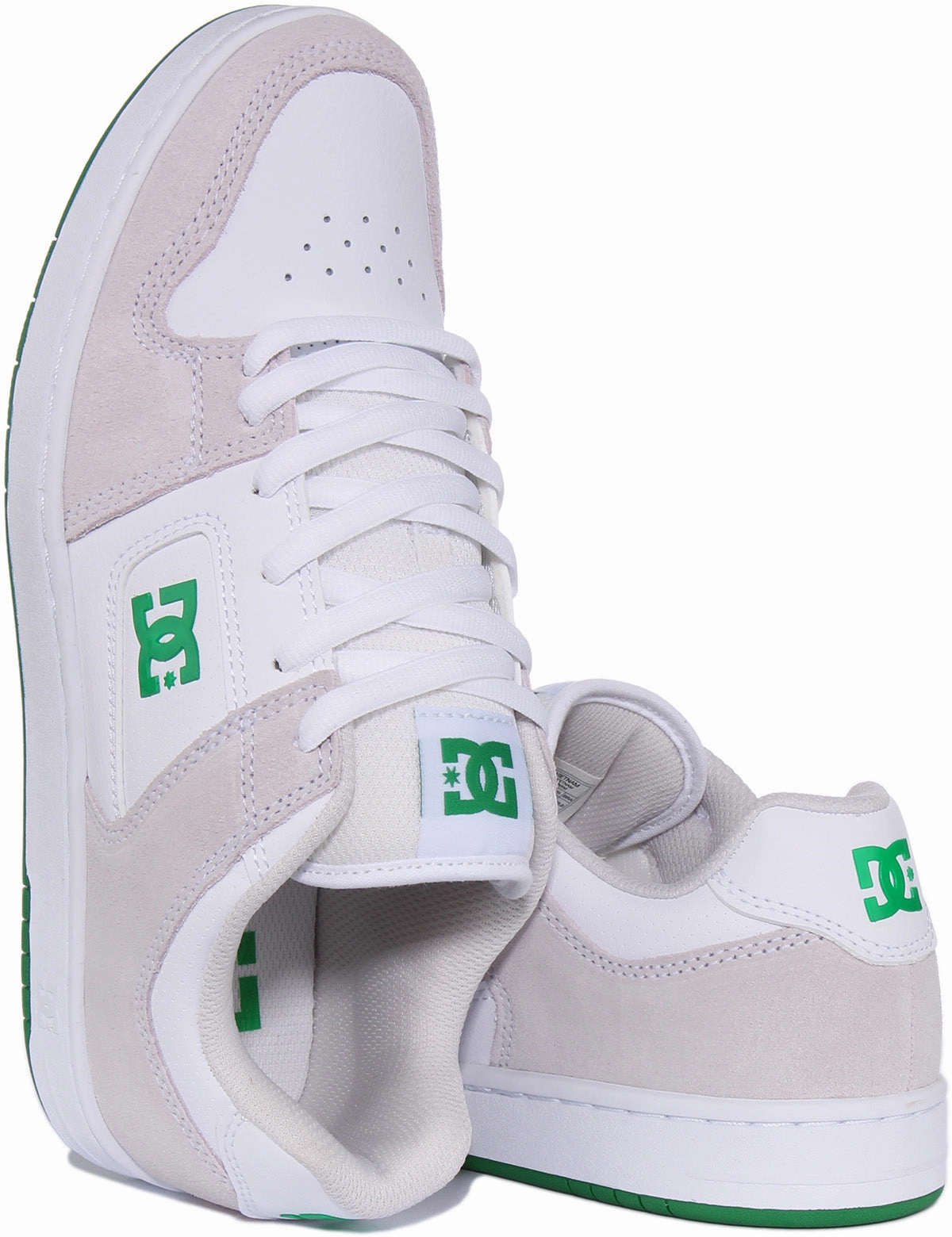Heel Wrap Dc Shoes Manteca 4 In White Green